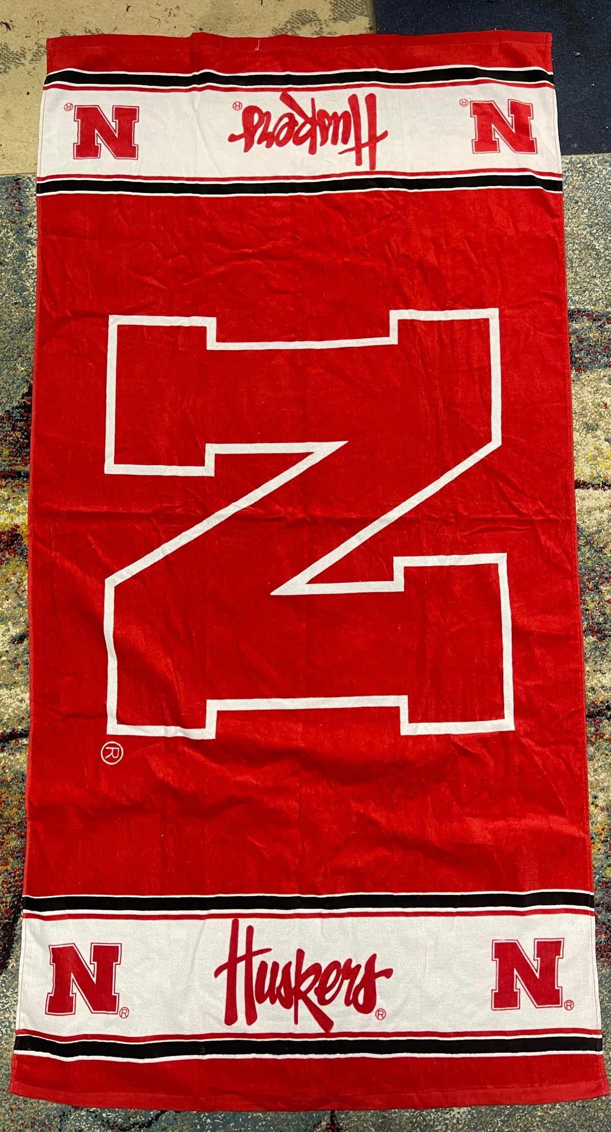NCAA Nebraska Cornhuskers 100% Cotton Bath Towel