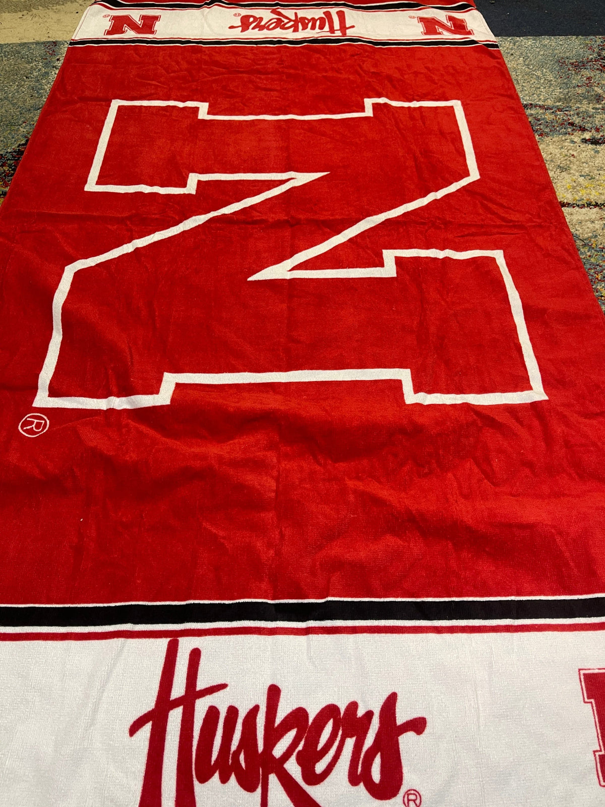 NCAA Nebraska Cornhuskers 100% Cotton Bath Towel
