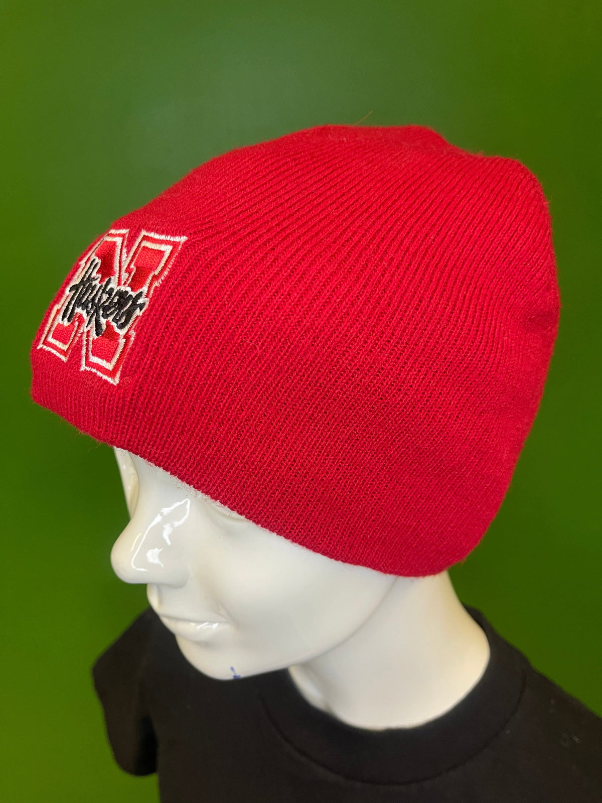 NCAA Nebraska Cornhuskers 100% Acrylic Woolly Hat Beanie OSFM