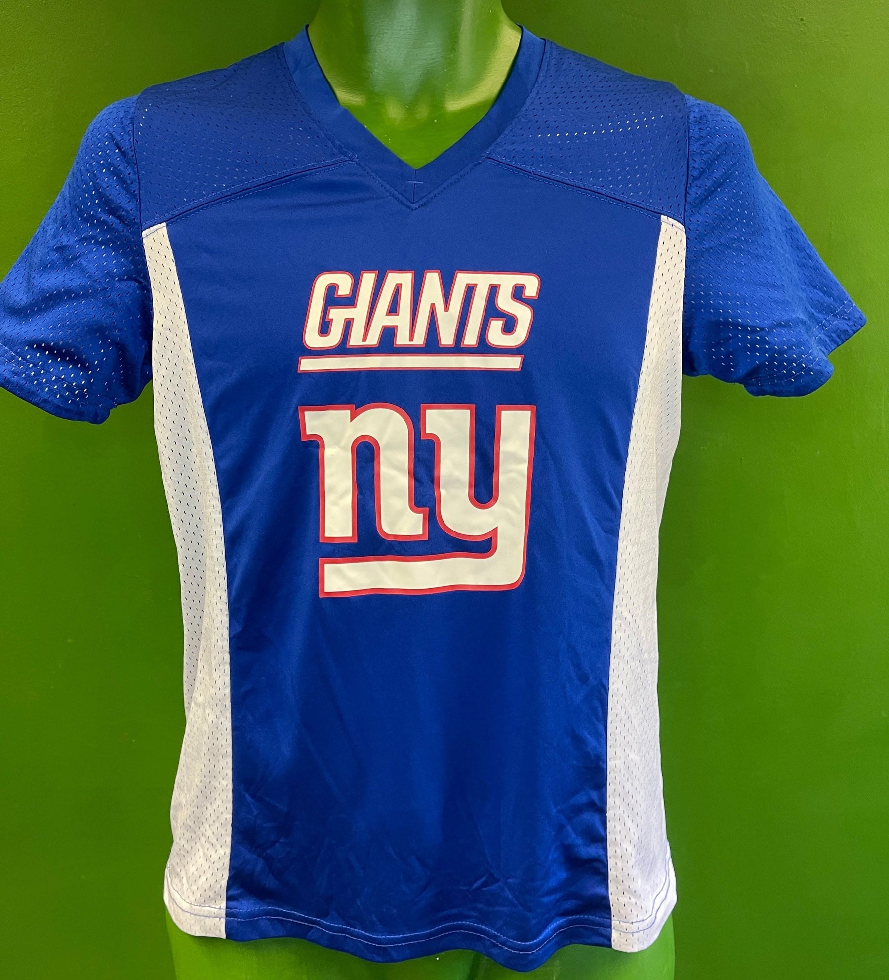 NFL New York Giants Authentic Kids' Flag Football Shirt Youth Large