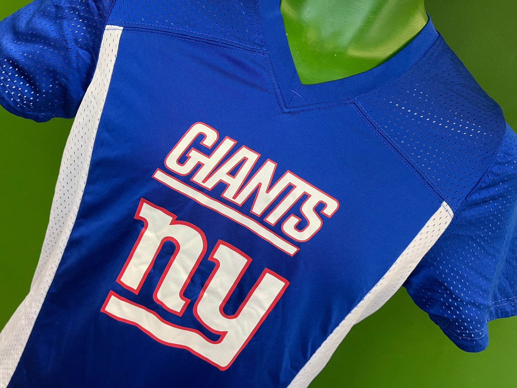 NFL New York Giants Authentic Kids' Flag Football Shirt Youth Large