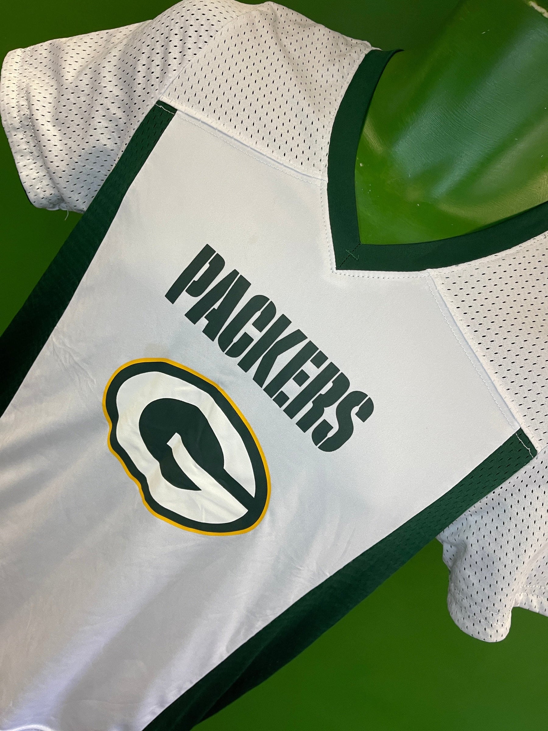 NFL Green Bay Packers Authentic Kids' Flag Football Shirt Youth Large