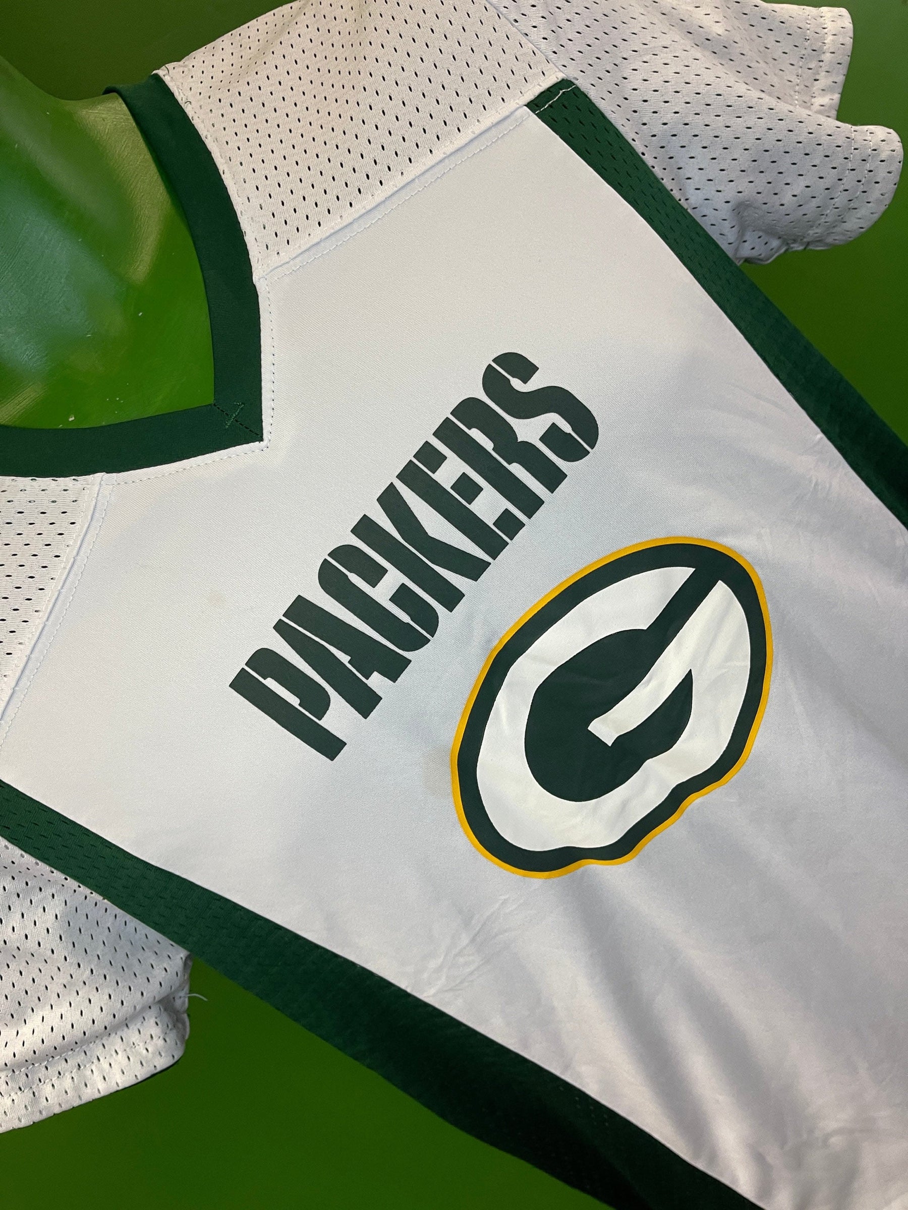 NFL Green Bay Packers Authentic Kids' Flag Football Shirt Youth Large