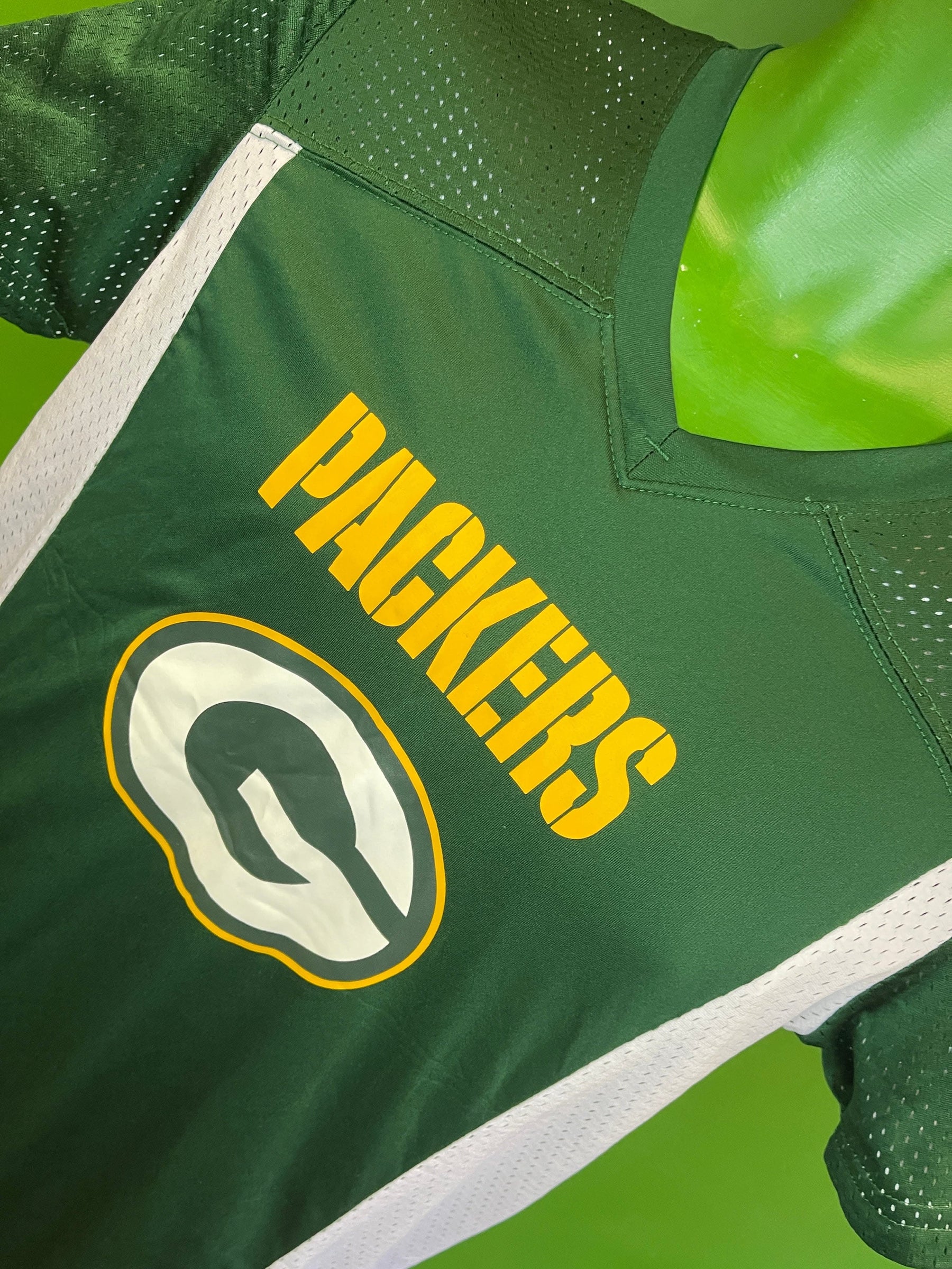 NFL Green Bay Packers Authentic Kids' Flag Football Shirt Youth Large