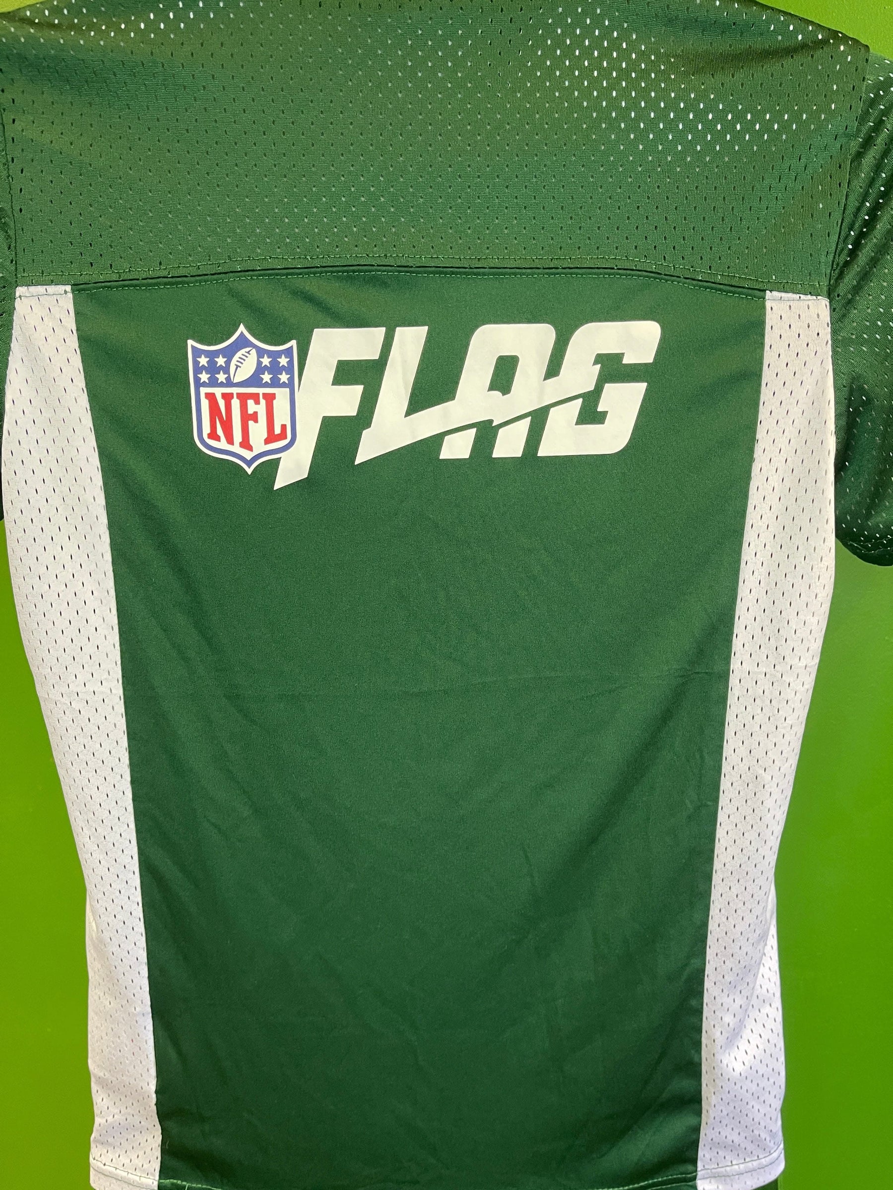 NFL Green Bay Packers Authentic Kids' Flag Football Shirt Youth Large