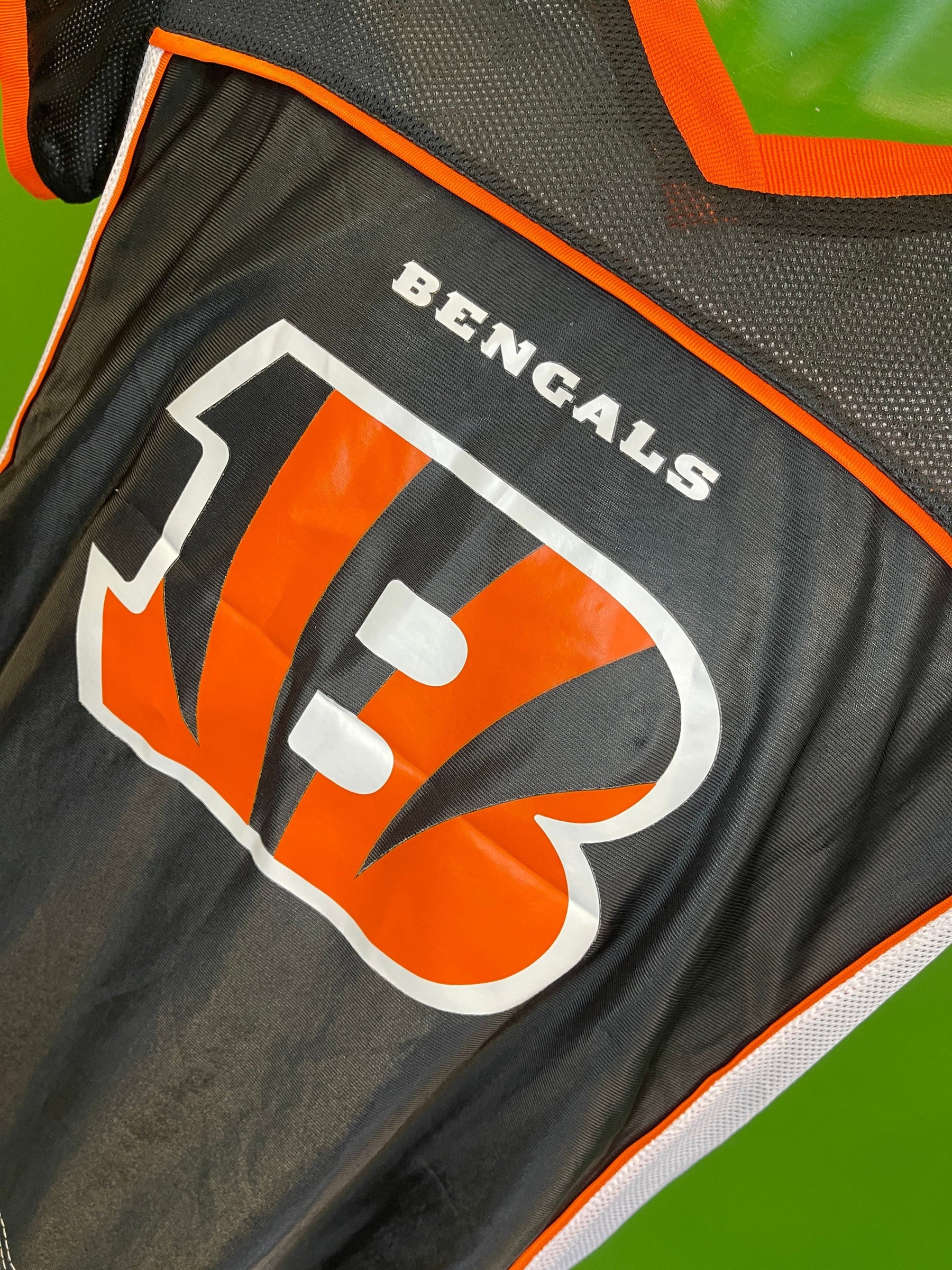 NFL Cincinnati Bengals Authentic Kids' Flag Football Shirt Youth Large