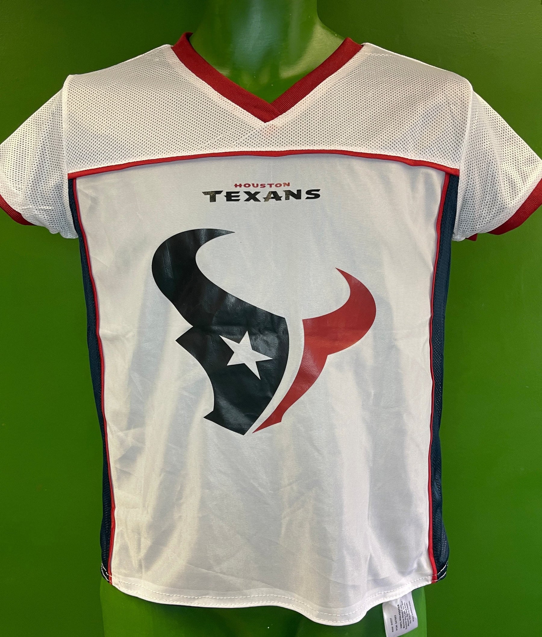NFL Houston Texans Authentic Kids' Flag Football Shirt Youth Medium