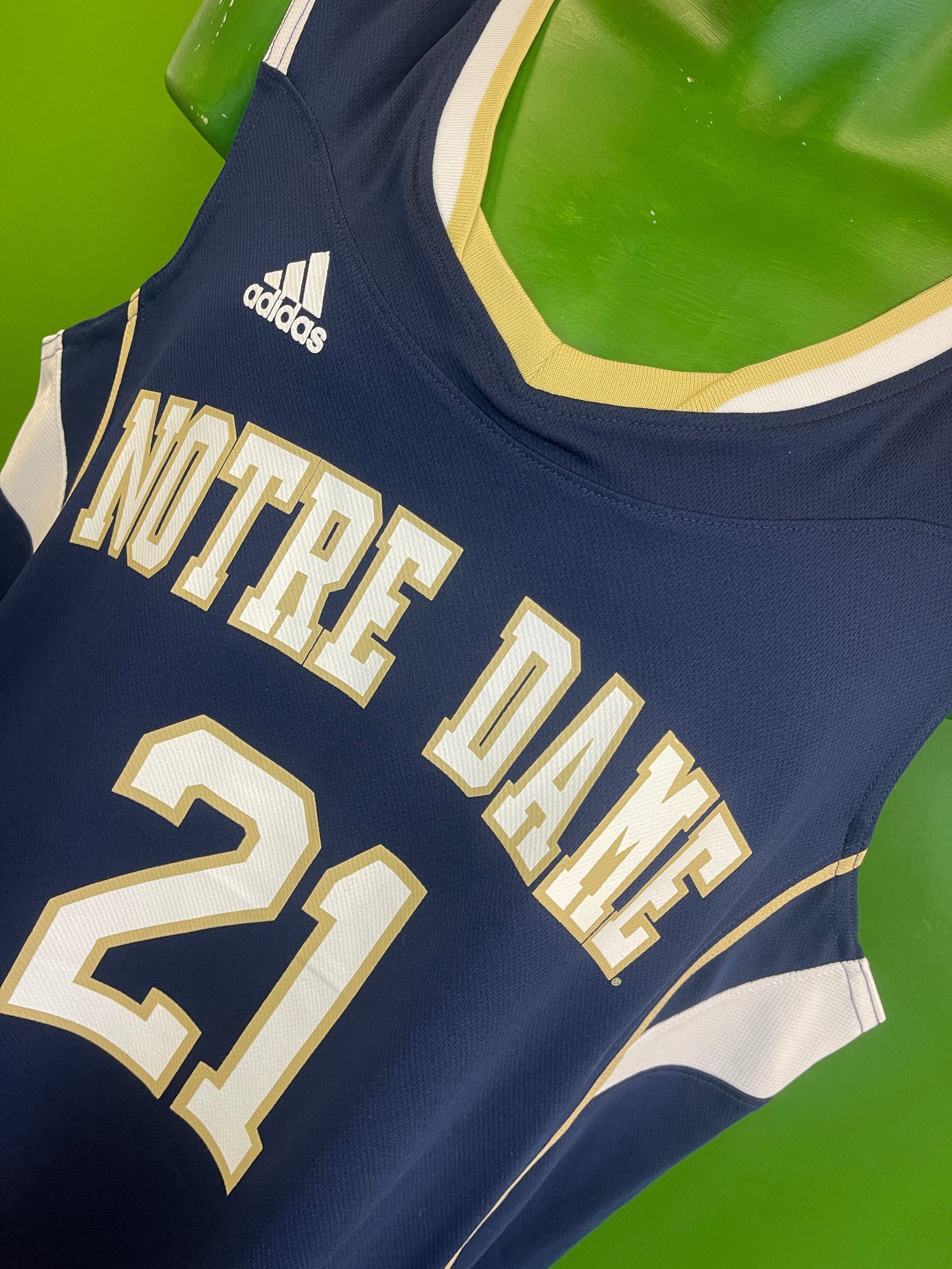 NCAA Notre Dame Fighting Irish #21 Basketball Jersey Men's Small