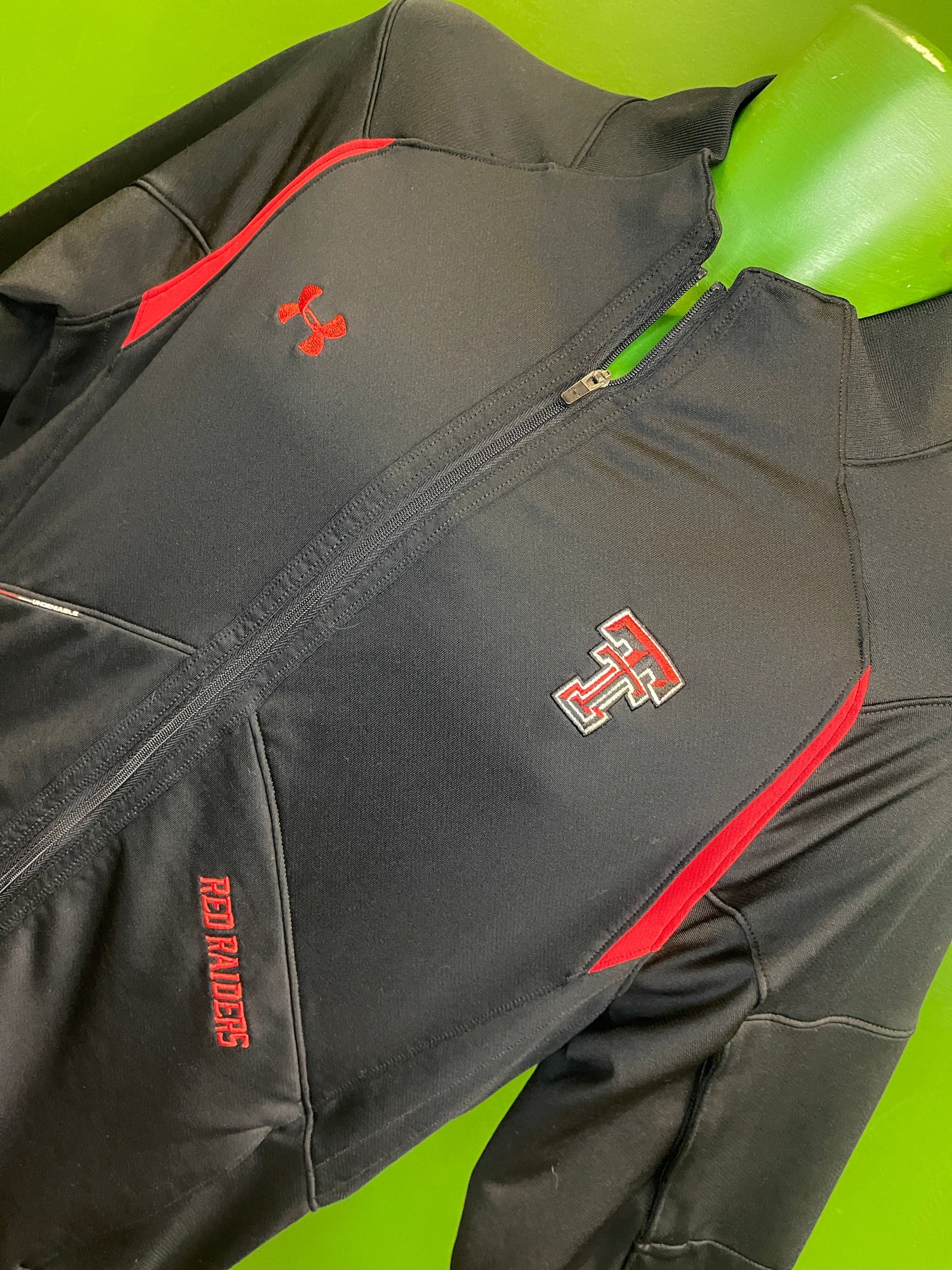NCAA Texas Tech Red Raiders Under Armour Full Zip Jacket Men's Medium