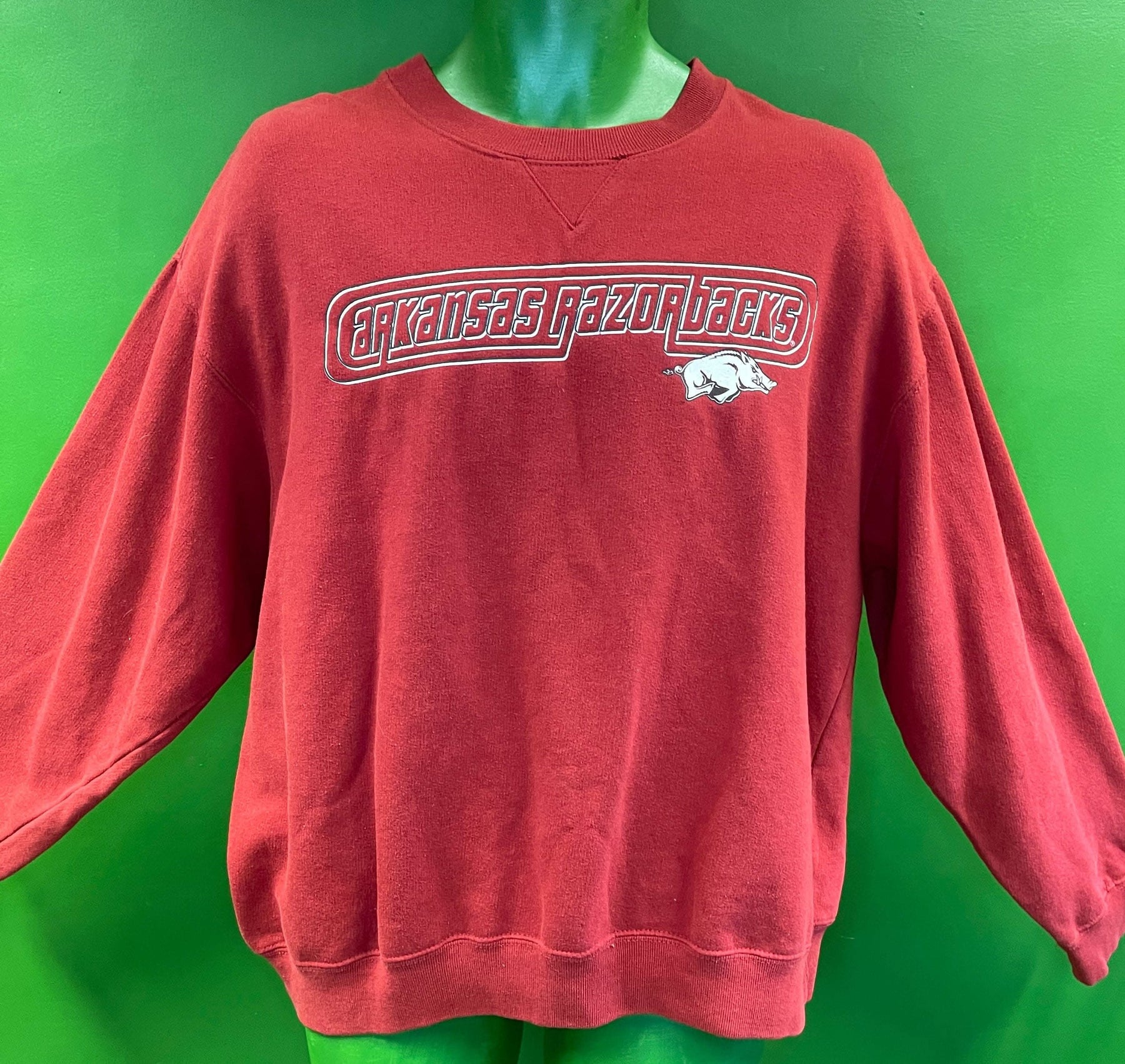 NCAA Arkansas Razorbacks Starter Vintage Sweatshirt Men's X-Large