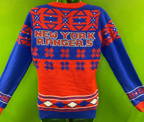 NHL New York Rangers Ugly Winter/Christmas Jumper Men's Medium