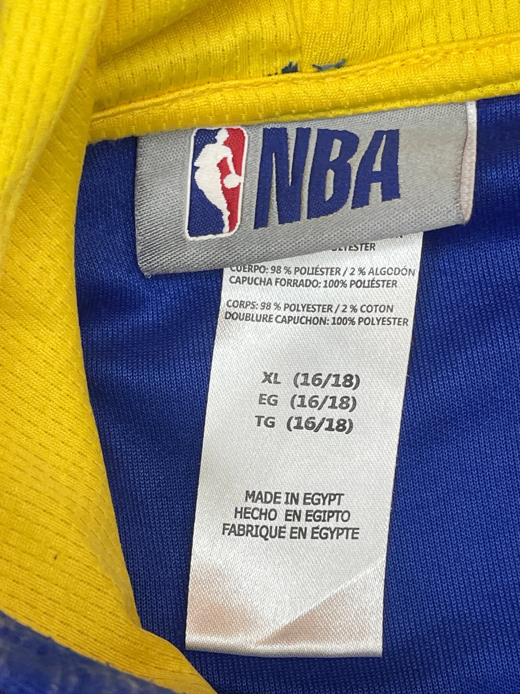 NBA Golden State Warriors Space Dye Pullover Hoodie Youth X-Large 16-18