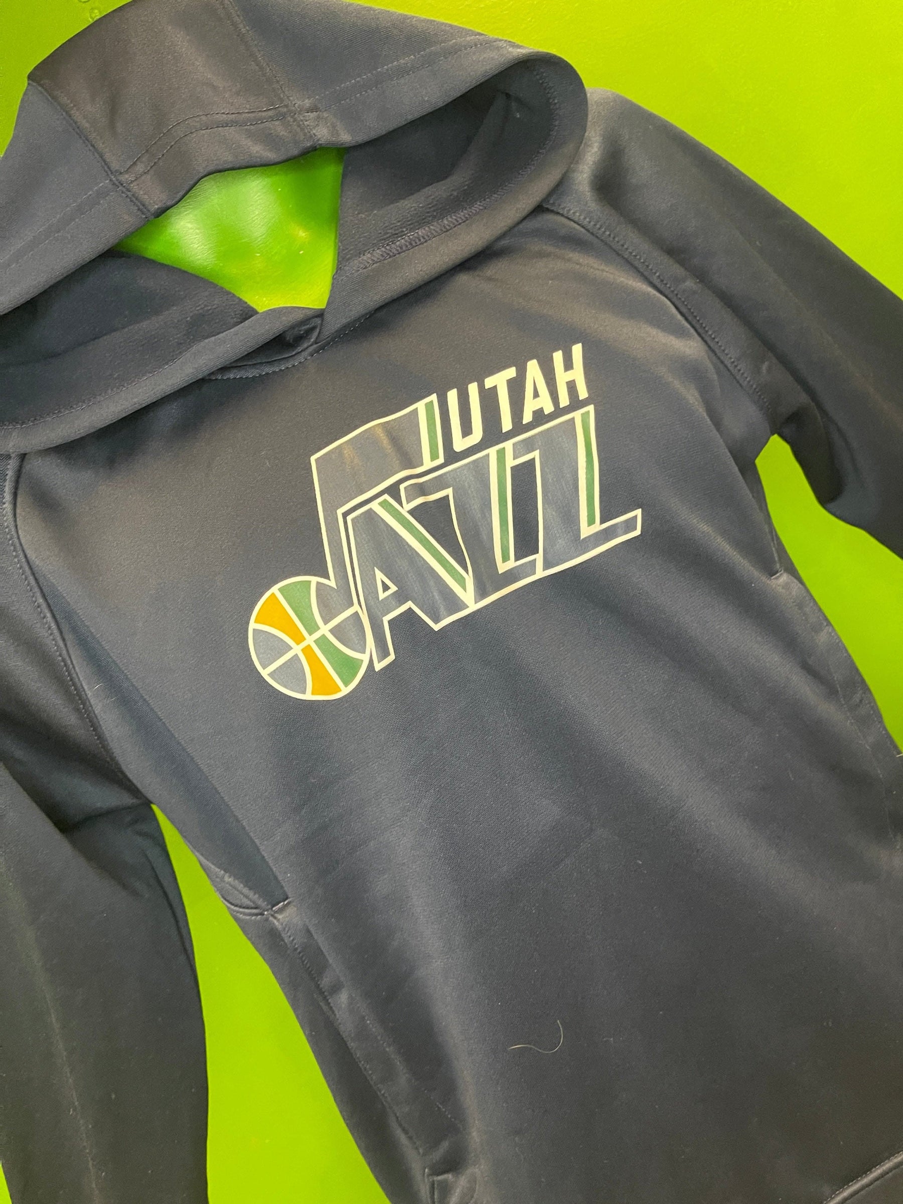 NBA Utah Jazz Black Pullover Hoodie Youth X-Large 18-20