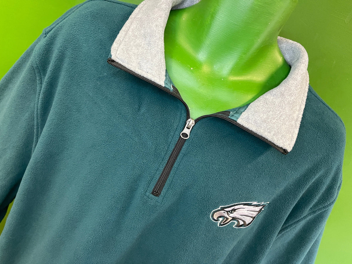 NFL Philadelphia Eagles '47 Fleece 1/4 Zip Pullover Men's 2X-Large NWT