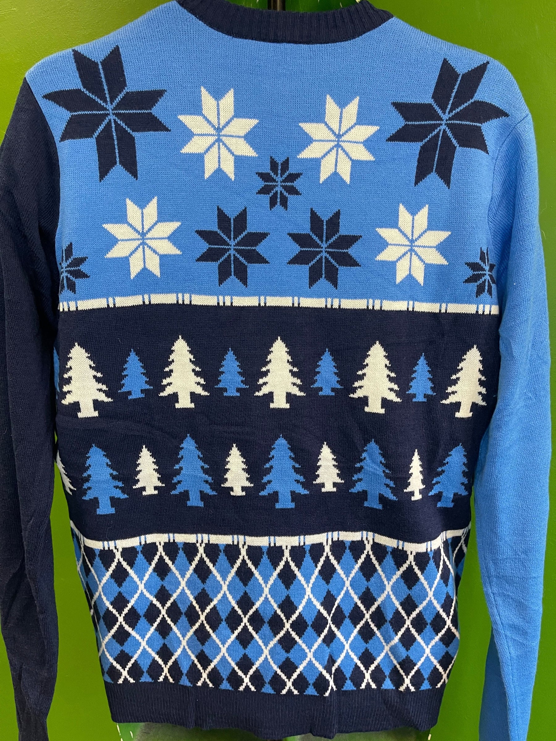NFL Los Angeles Chargers FOCO "Ugly" Christmas/Winter Jumper Men's Large
