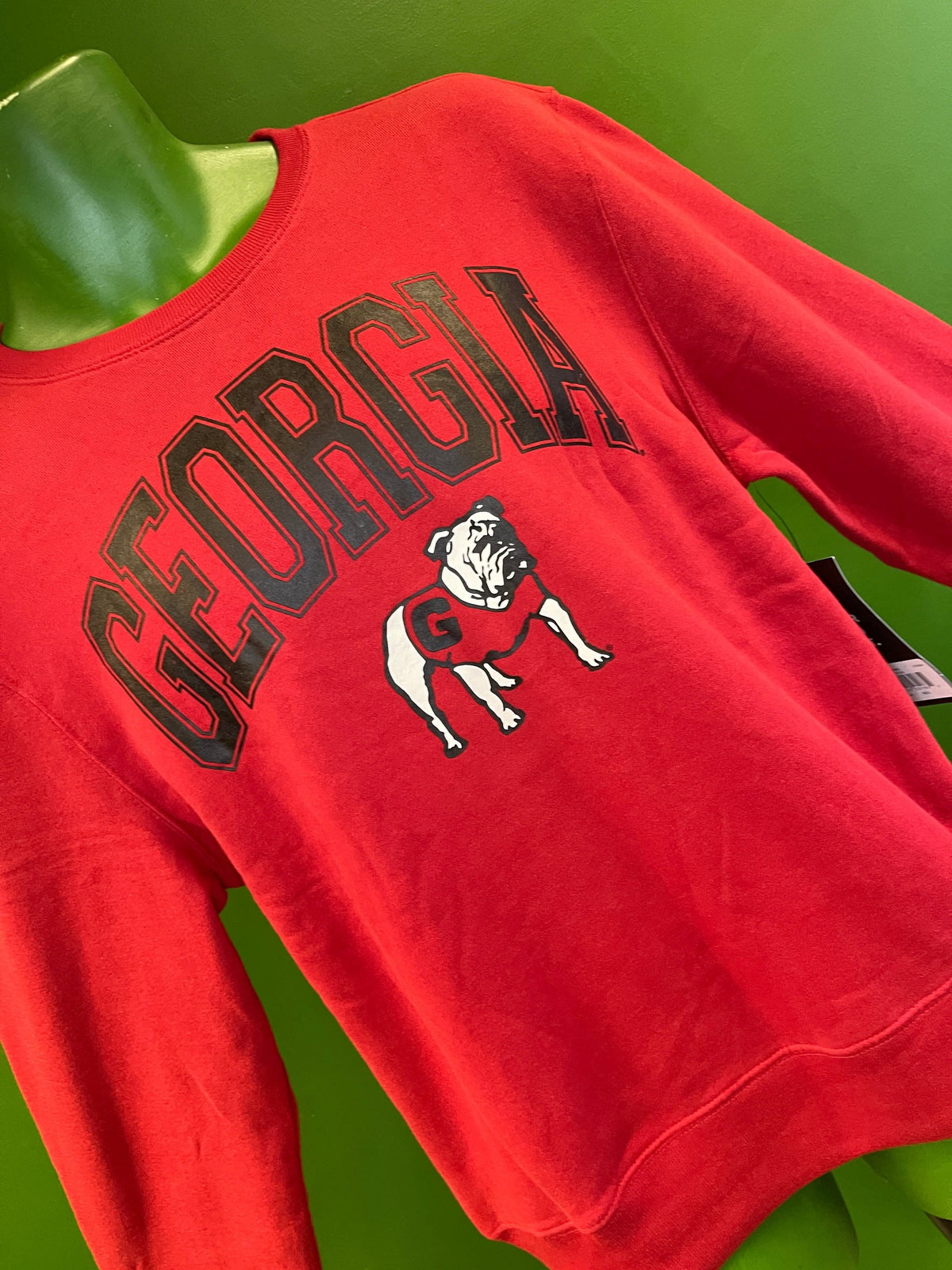 NCAA Georgia Bulldogs '47 Red Pullover Sweatshirt Men's Medium NWT