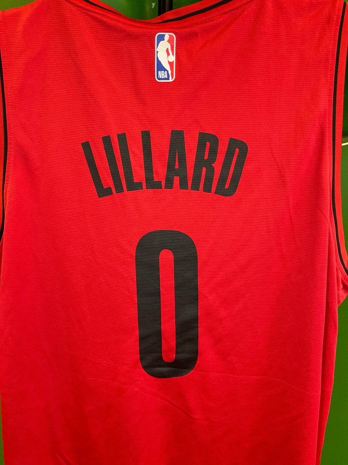 NBA Portland Trail Blazers Damian Lillard #0 Fanatics Basketball Jersey Men's X-Large NWT