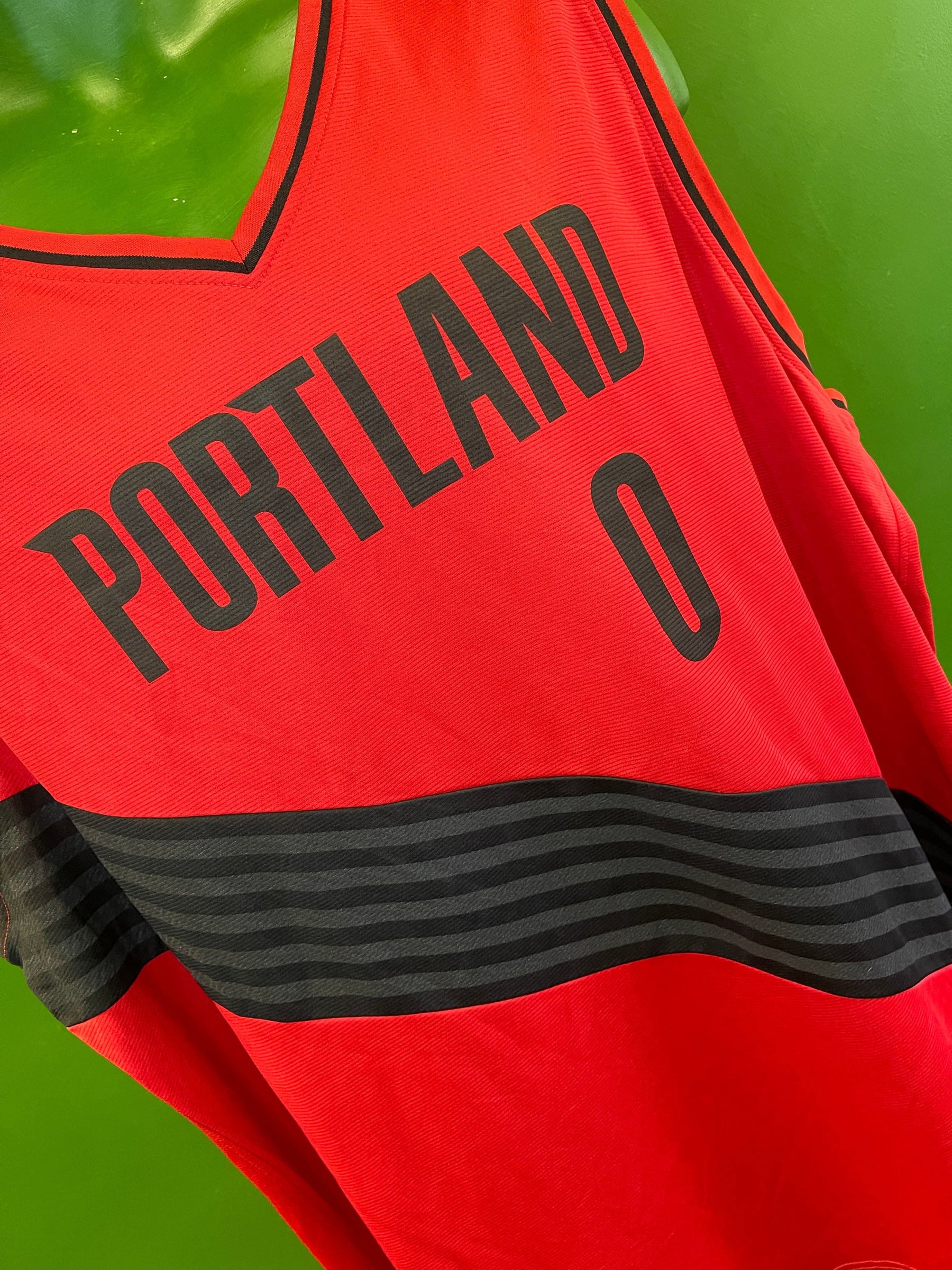 NBA Portland Trail Blazers Damian Lillard #0 Fanatics Basketball Jersey Men's 2X-Large NWT