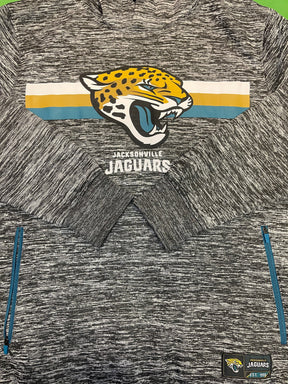 NFL Jacksonville Jaguars Grey Space Dye Hoodie Men's 2X-Large NWT