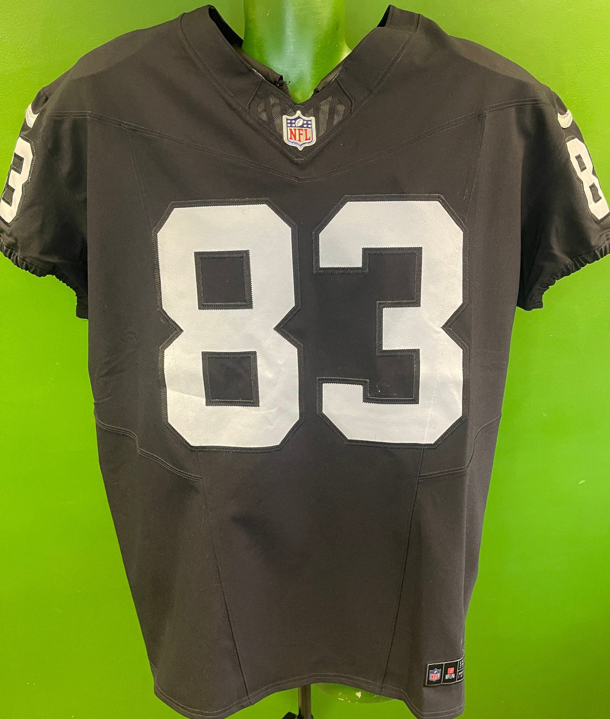 NFL Las Vegas Raiders Waller #83 Elite On-Field Jersey Men's 3X-Large 56 NWT