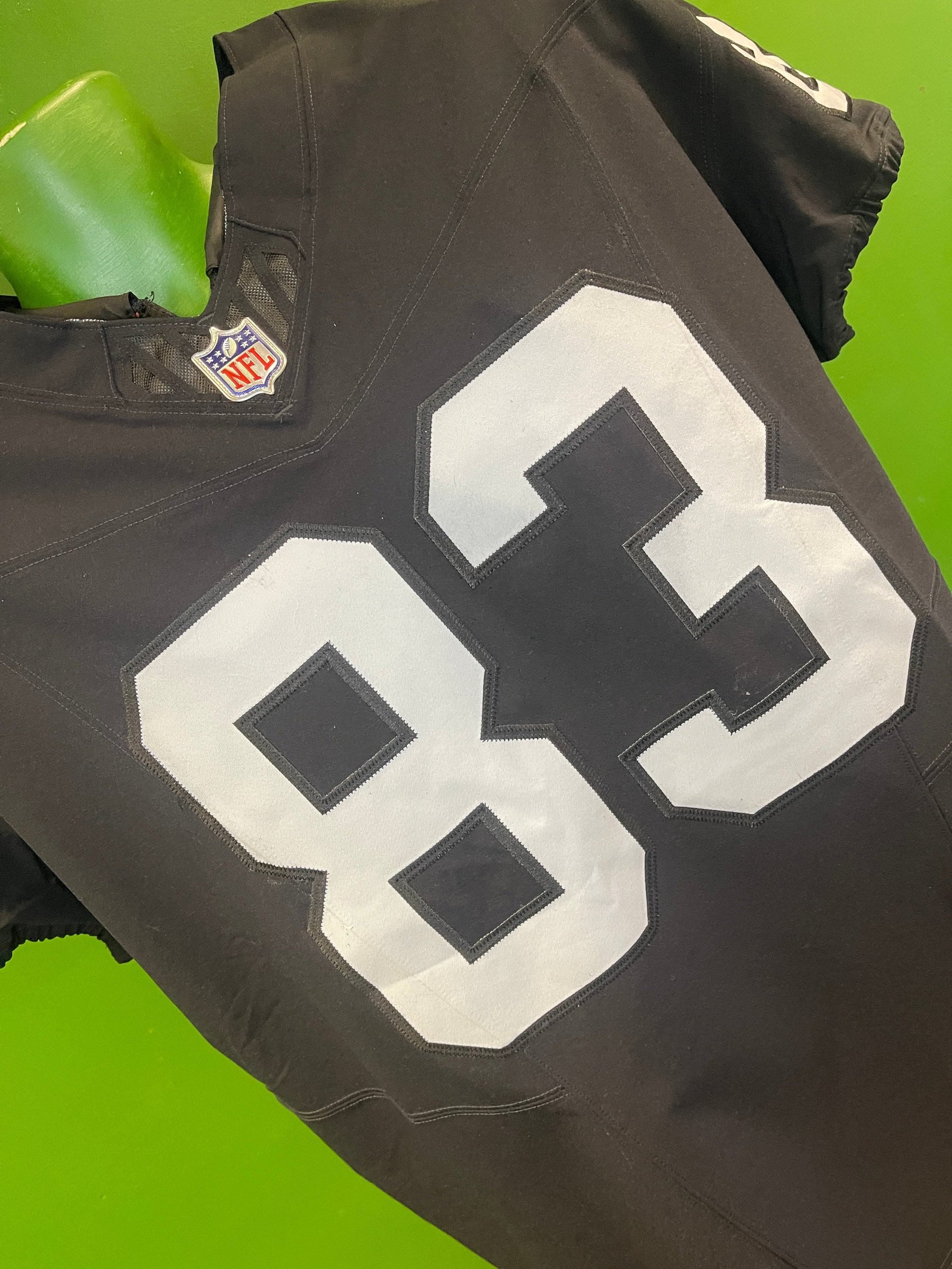 NFL Las Vegas Raiders Waller #83 Elite On-Field Jersey Men's 3X-Large 56 NWT