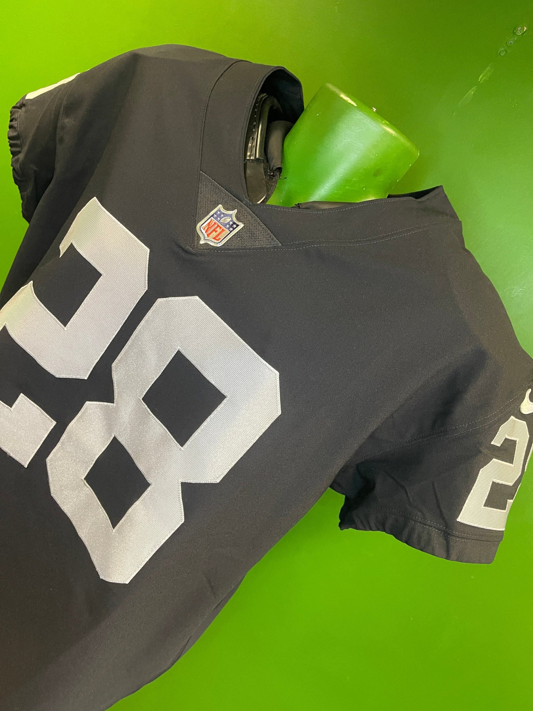 NFL Las Vegas Raiders Jacobs #28 Elite On-Field Jersey Men's 2X-Large 52 NWT