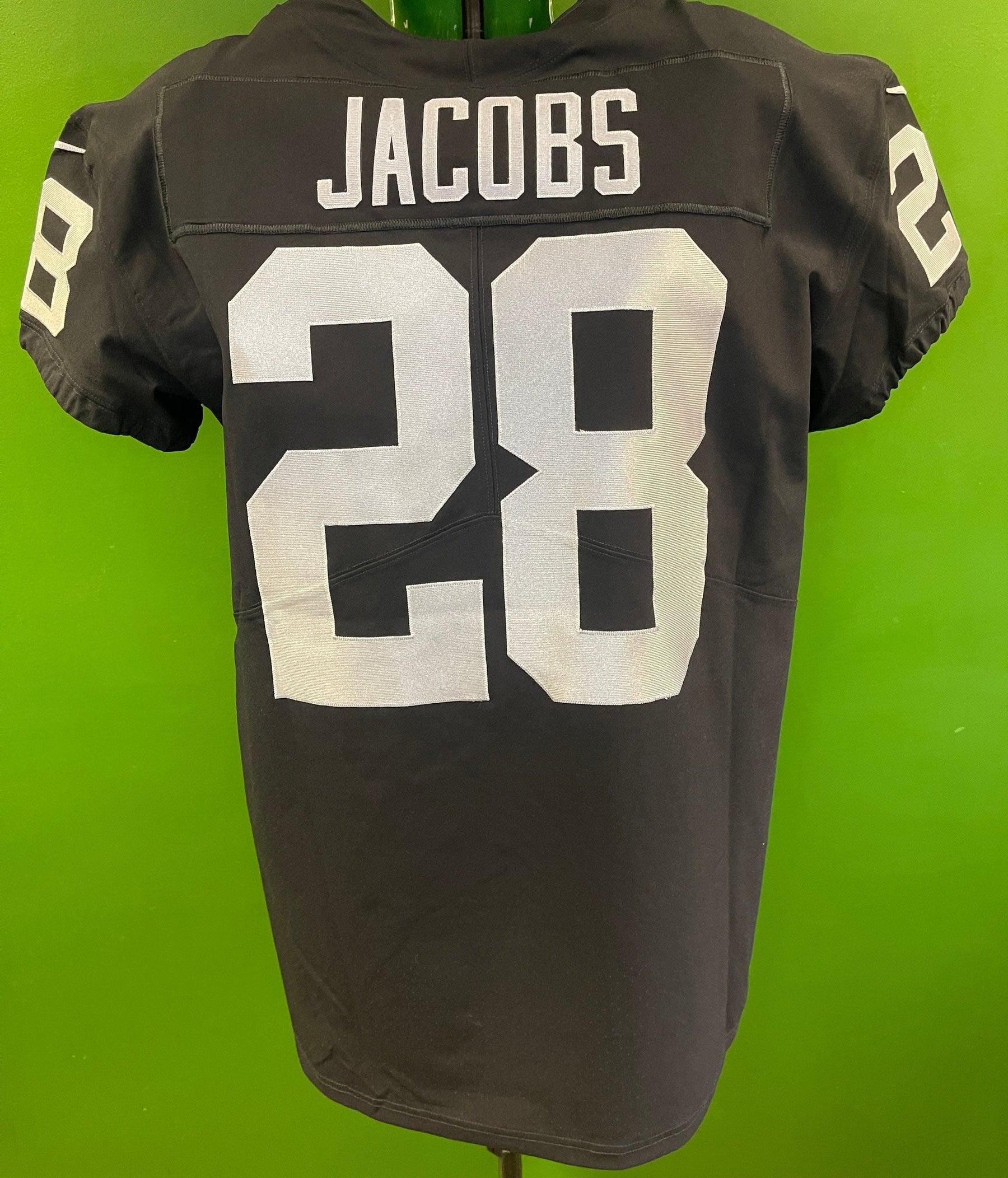 NFL Las Vegas Raiders Jacobs #28 Elite On-Field Jersey Men's 2X-Large 52 NWT
