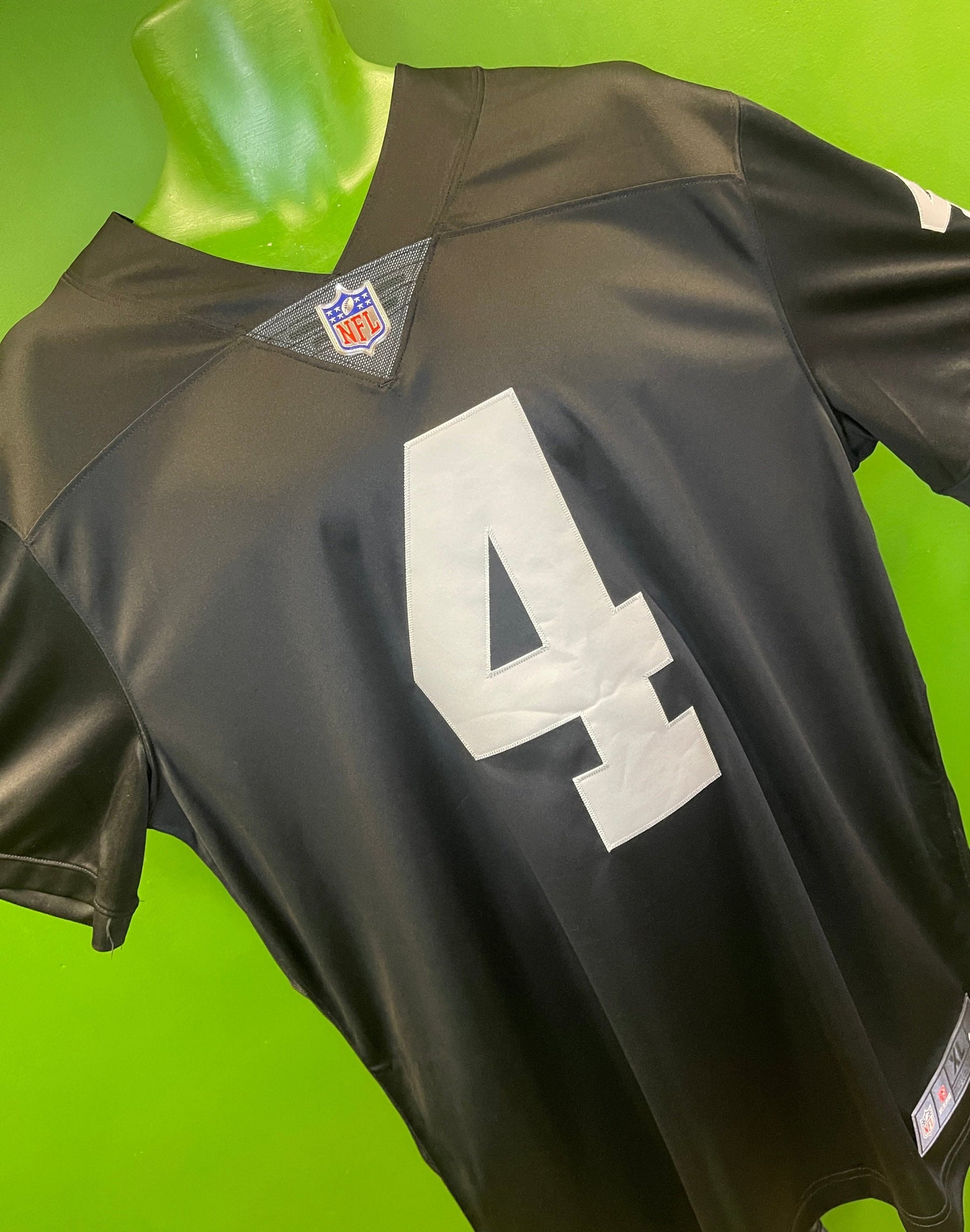 NFL Las Vegas Raiders Derek Carr #4 Limited Stitched Jersey Men's X-Large NWT