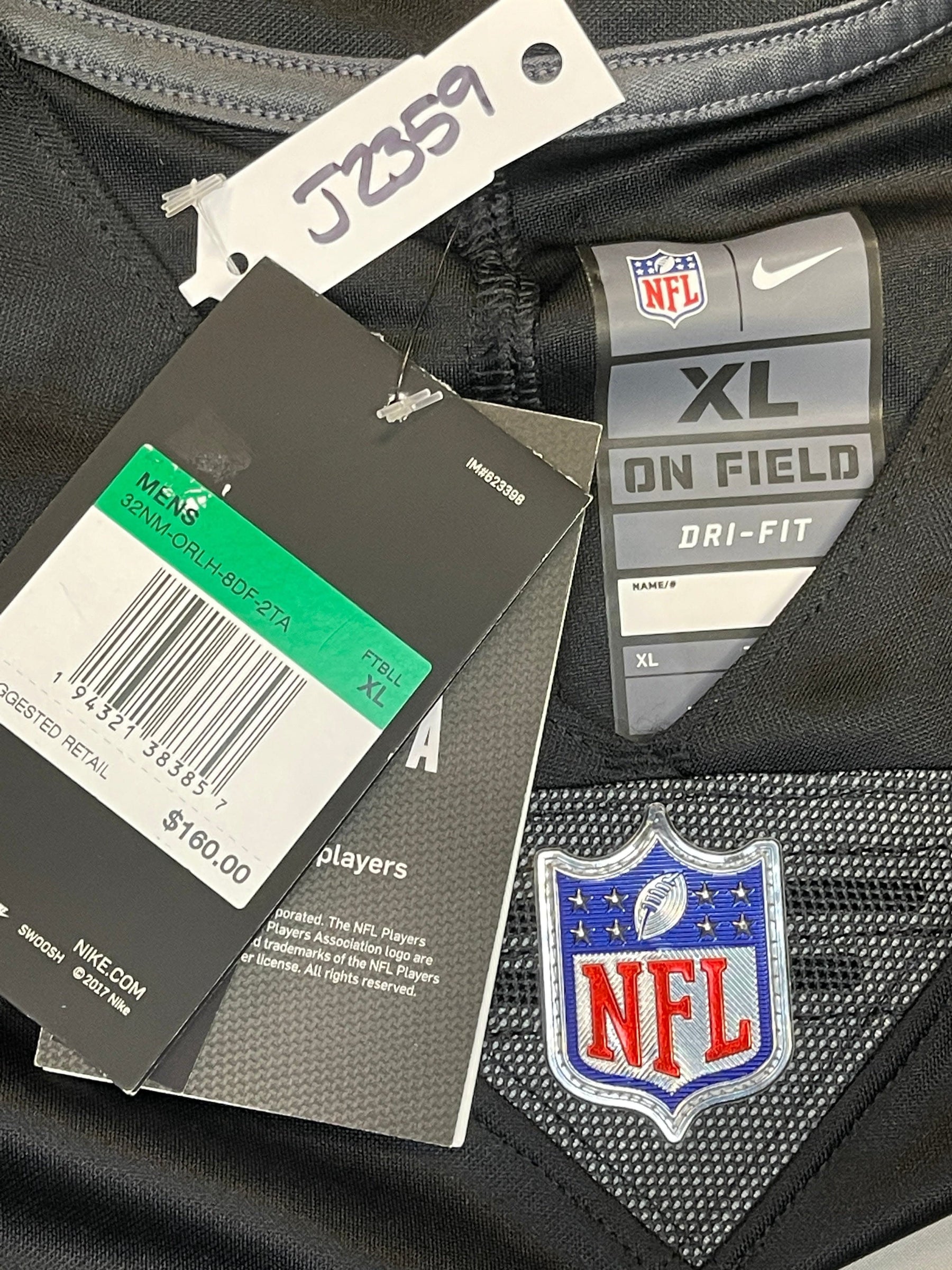 NFL Las Vegas Raiders Derek Carr #4 Limited Stitched Jersey Men's X-Large NWT