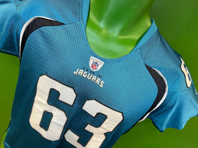 NFL Jacksonville Jaguars Meester #63 Vtg SIGNED Jersey Youth Medium 10-12
