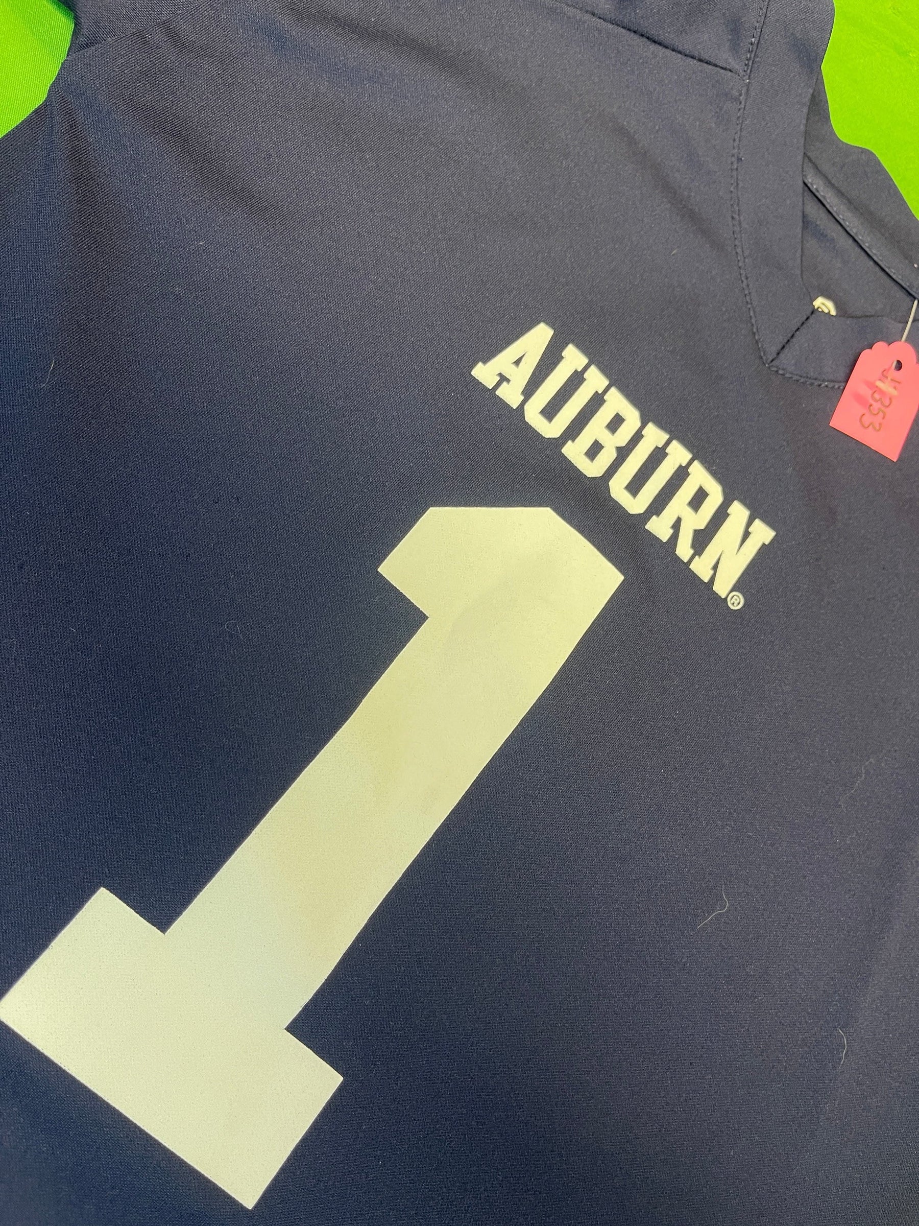 NCAA Auburn Tigers Blue #1 Jersey Youth Small 7