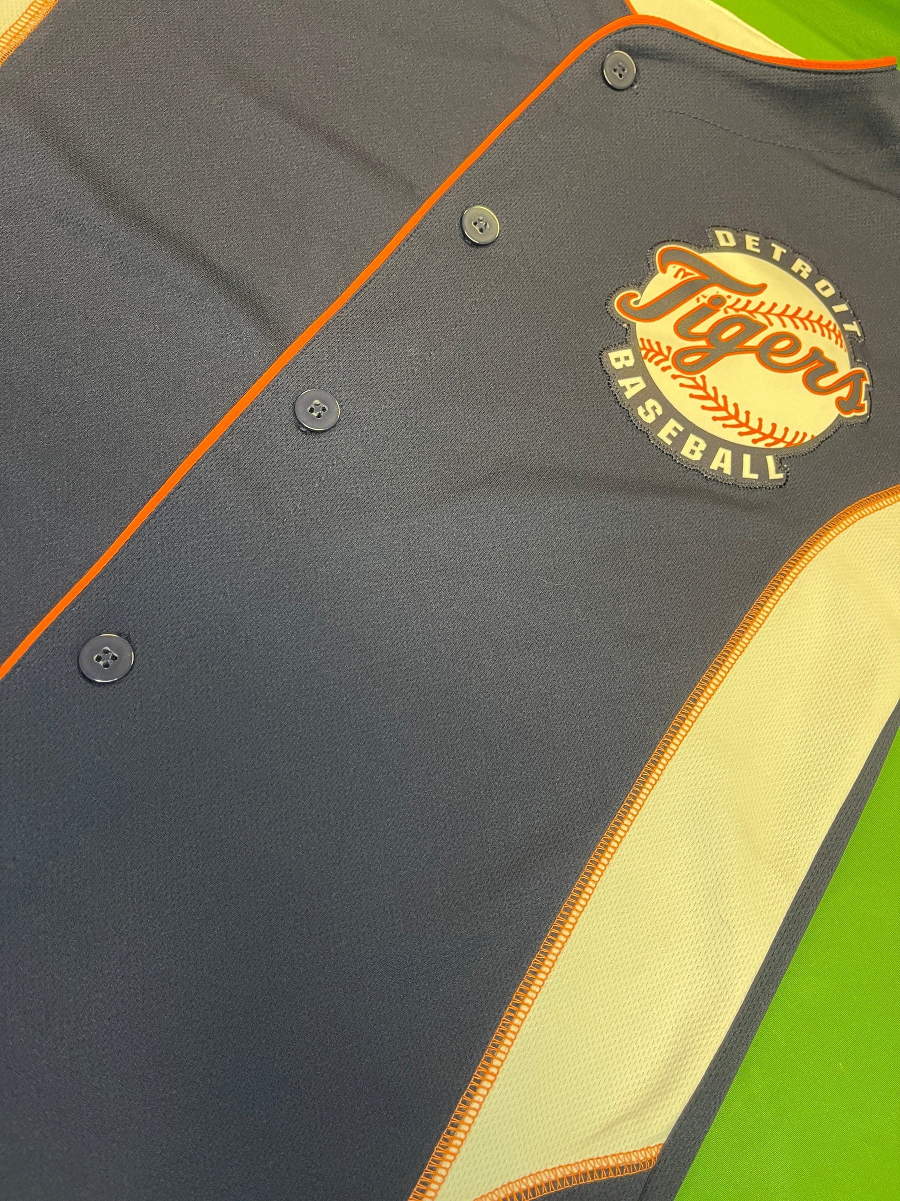 MLB Detroit Tigers Prince Fielder #28 Majestic Baseball Jersey Youth Medium 10-12
