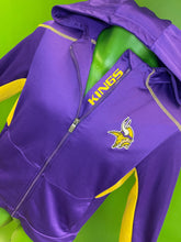 NFL Minnesota Vikings Colourblock Full-Zip Hoodie Youth Large 14-16