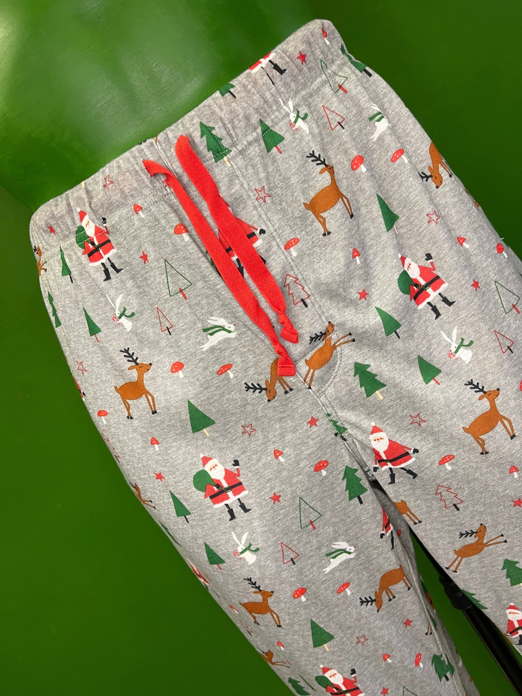 Christmas Winter Holiday 2-Piece Pyjama Set Men's Medium