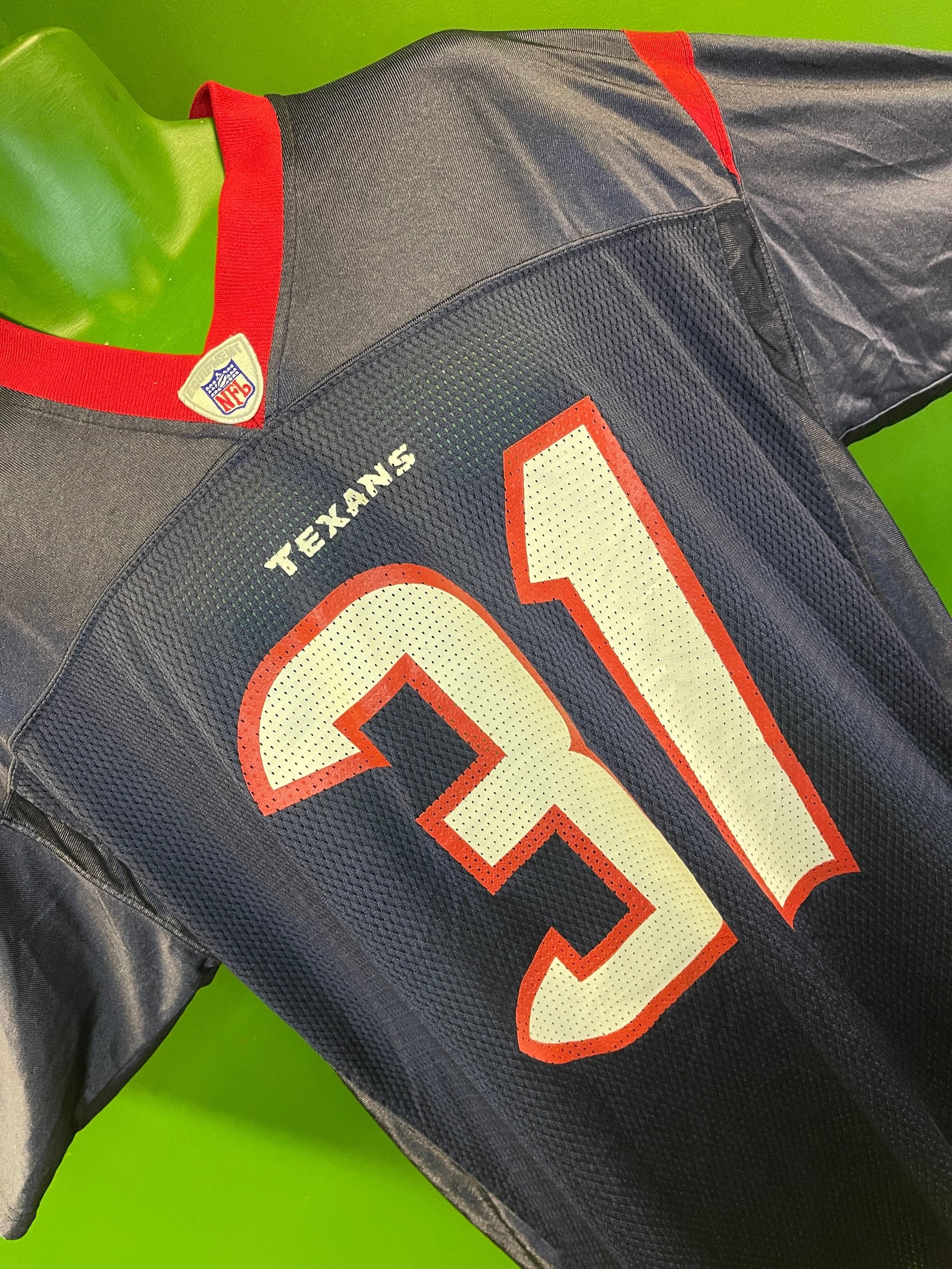 NFL Houston Texans Aaron Glenn #31 On Field Jersey Men's X-Large