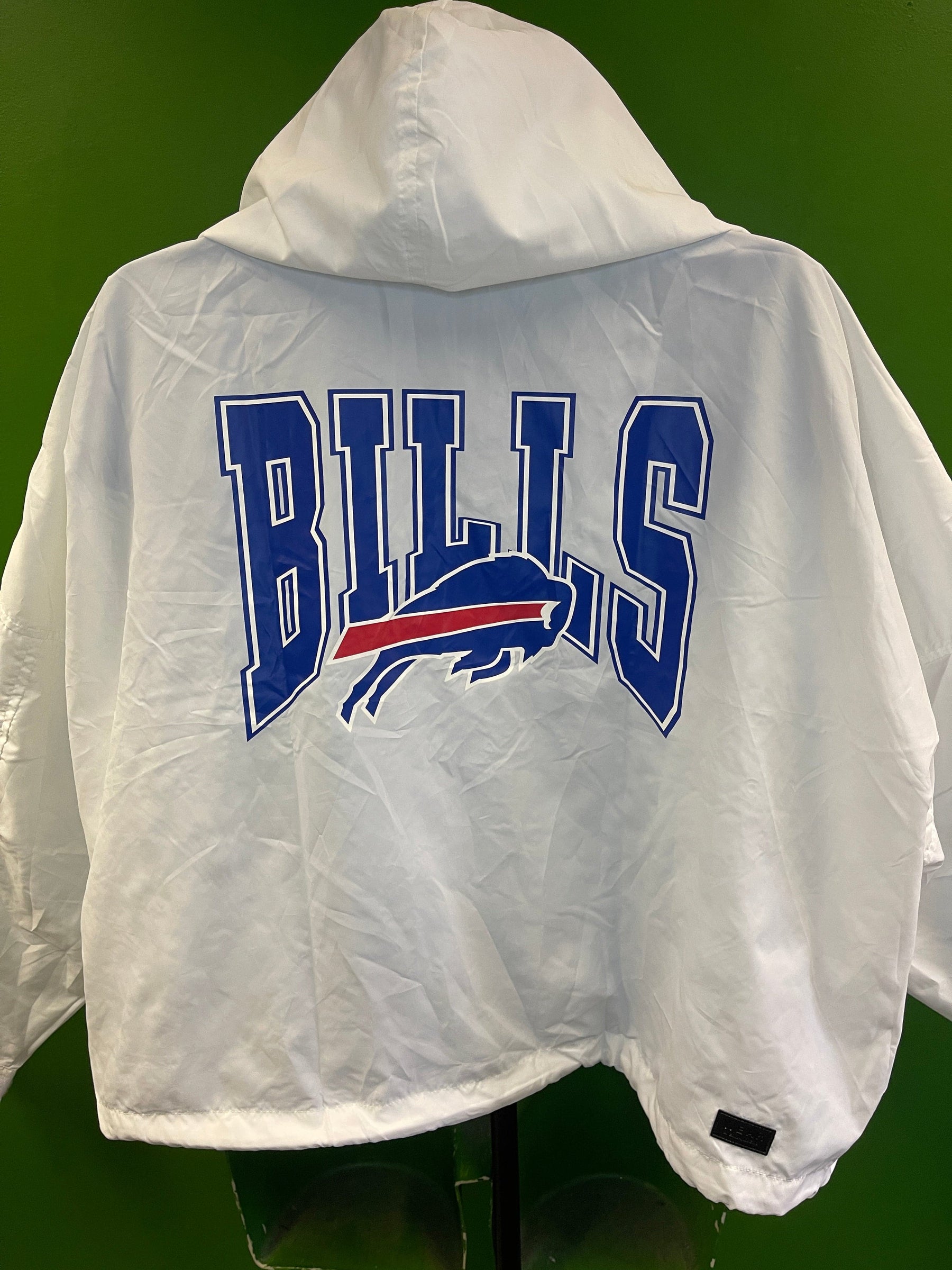 NFL Buffalo Bills Cropped Full-Zip Windbreaker/Jacket Women's 2X-Large NWT