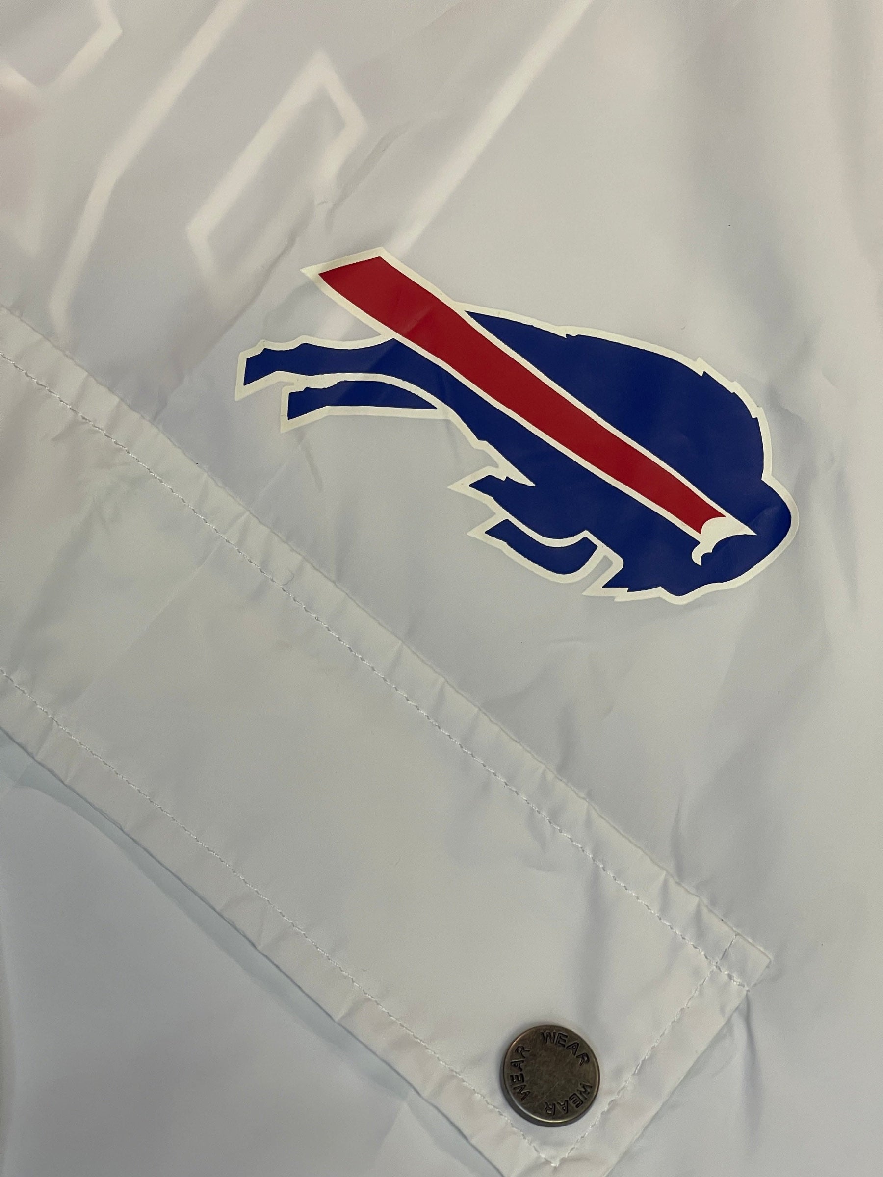 NFL Buffalo Bills Cropped Full-Zip Windbreaker/Jacket Women's 2X-Large NWT