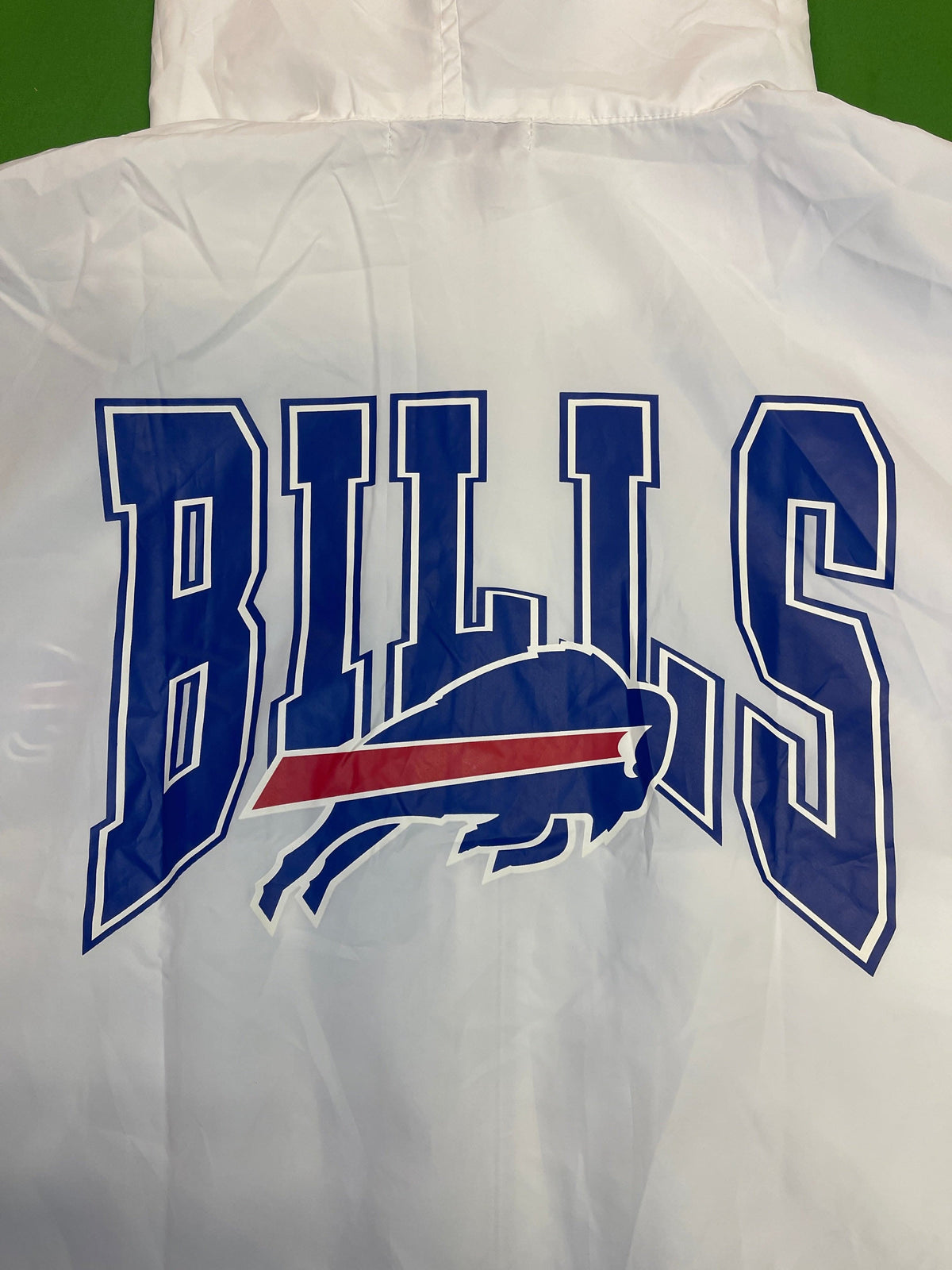 NFL Buffalo Bills Cropped Full-Zip Windbreaker/Jacket Women's 2X-Large NWT