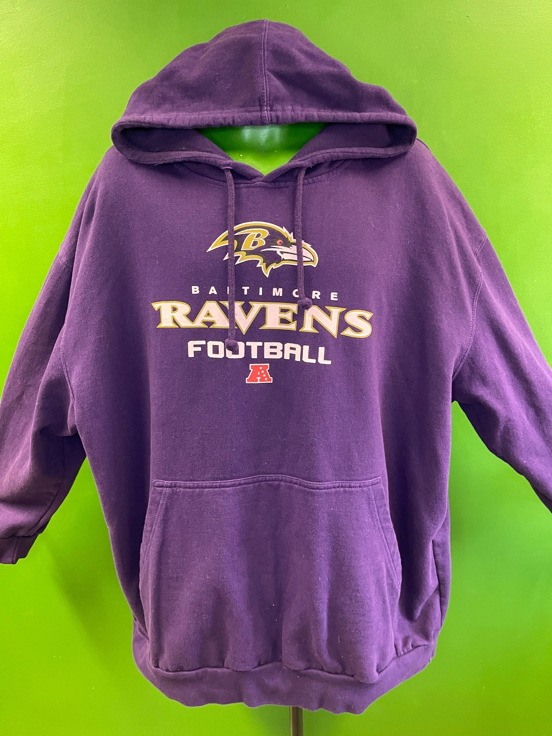 NFL Baltimore Ravens Purple Pullover Hoodie Men's 3X-Large