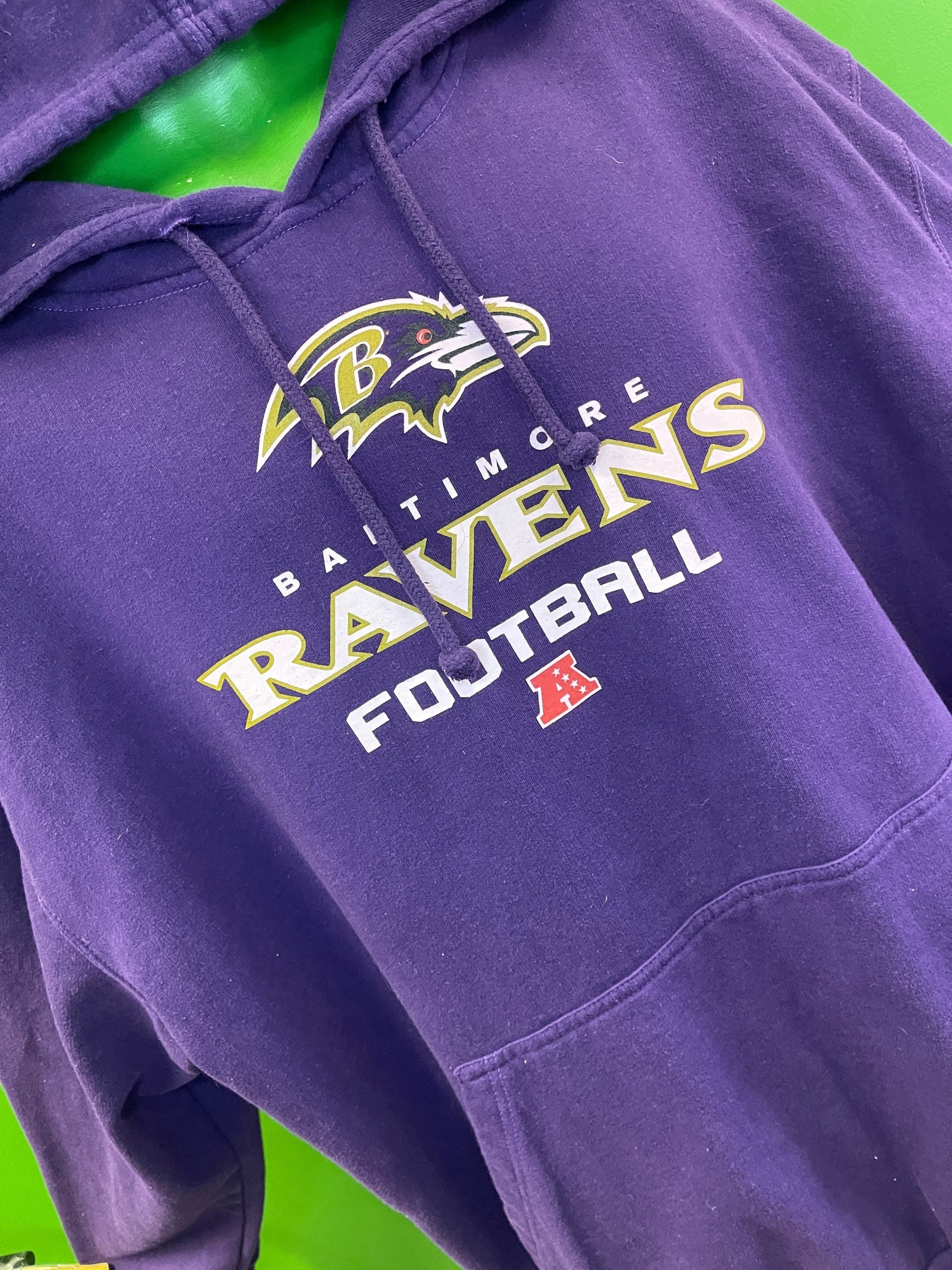 NFL Baltimore Ravens Purple Pullover Hoodie Men's 3X-Large