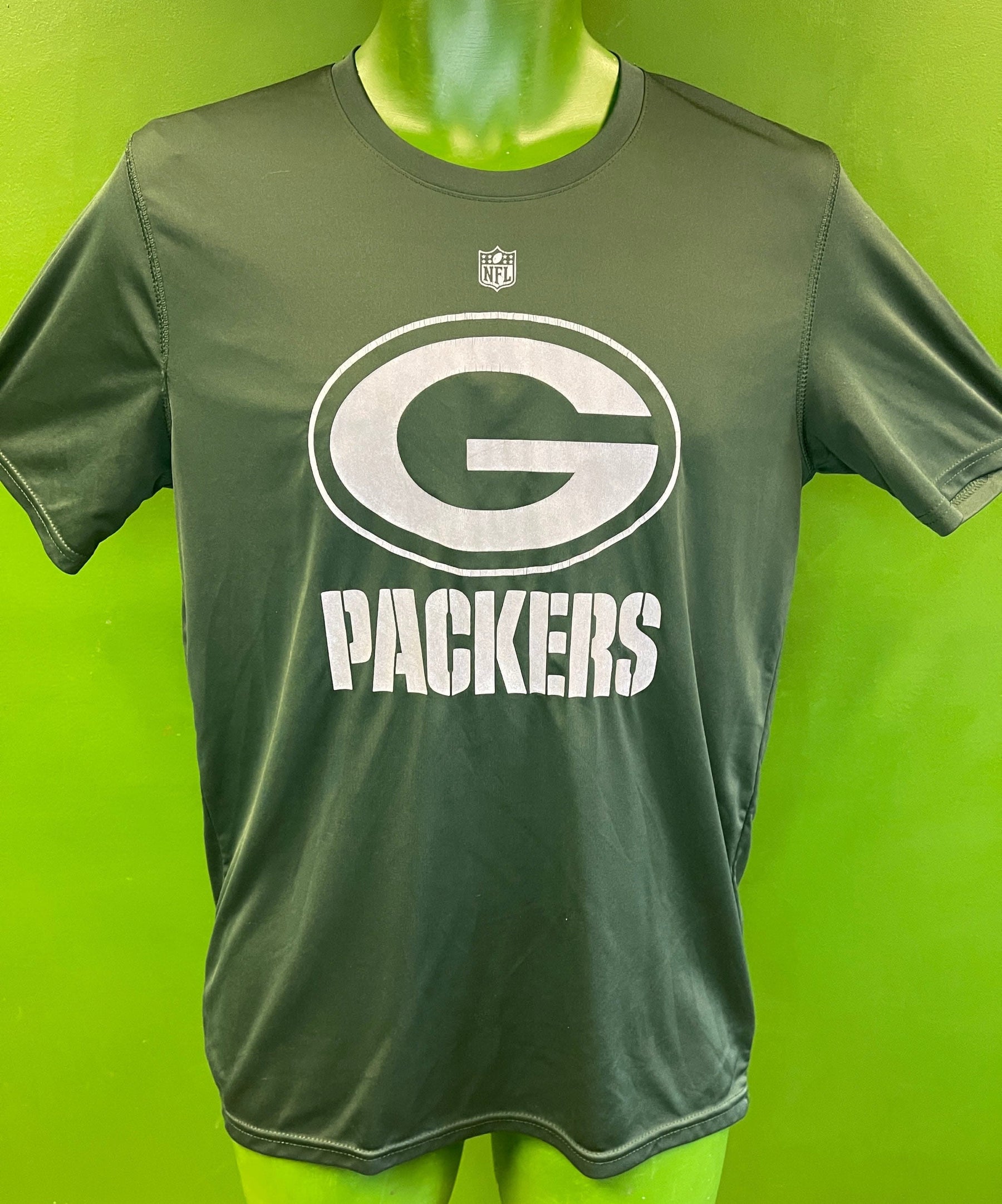 NFL Green Bay Packers Dri Tek T-Shirt Youth X-Large 18