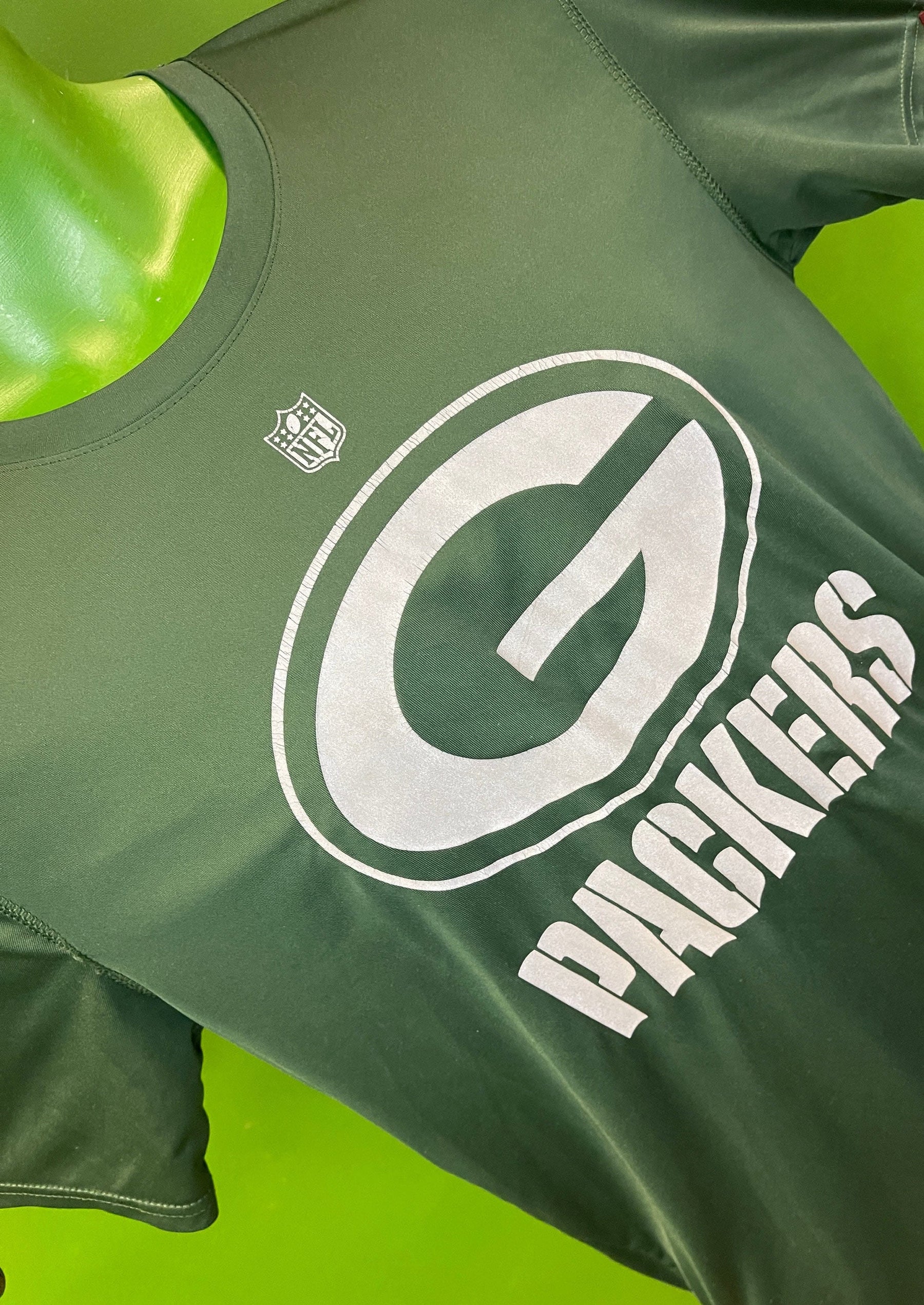 NFL Green Bay Packers Dri Tek T-Shirt Youth X-Large 18