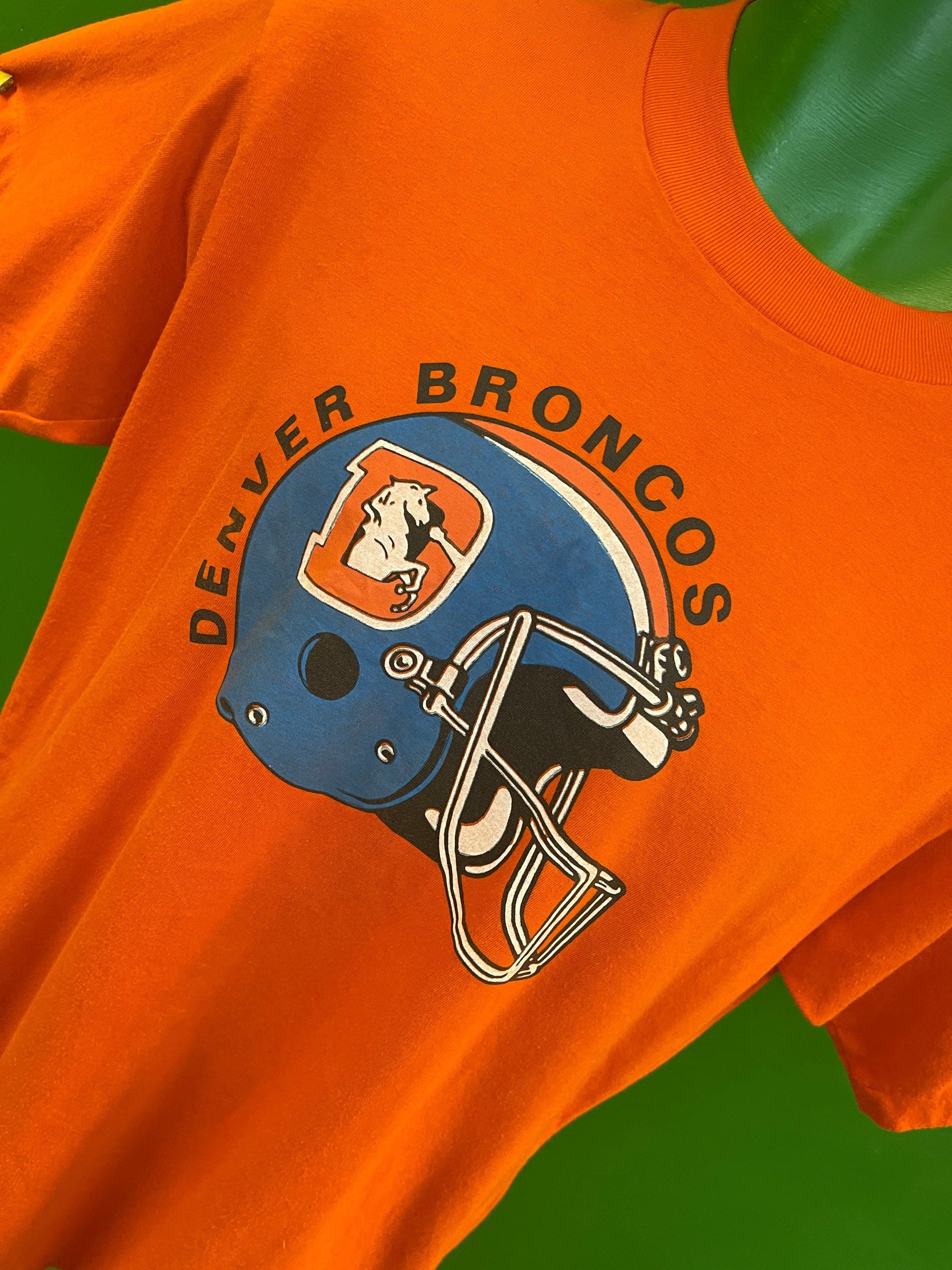 NFL Denver Broncos Made in USA Vintage 80s T-Shirt Men's Large