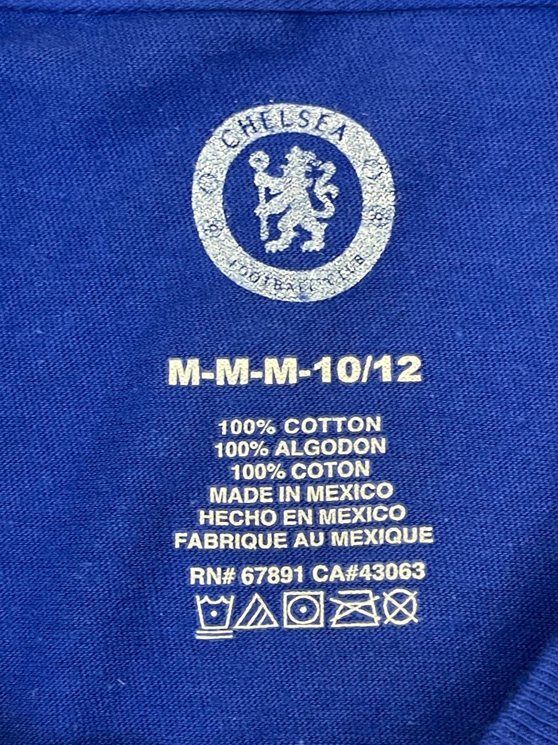 Chelsea FC 100% Cotton T-Shirt Youth Medium 10-12