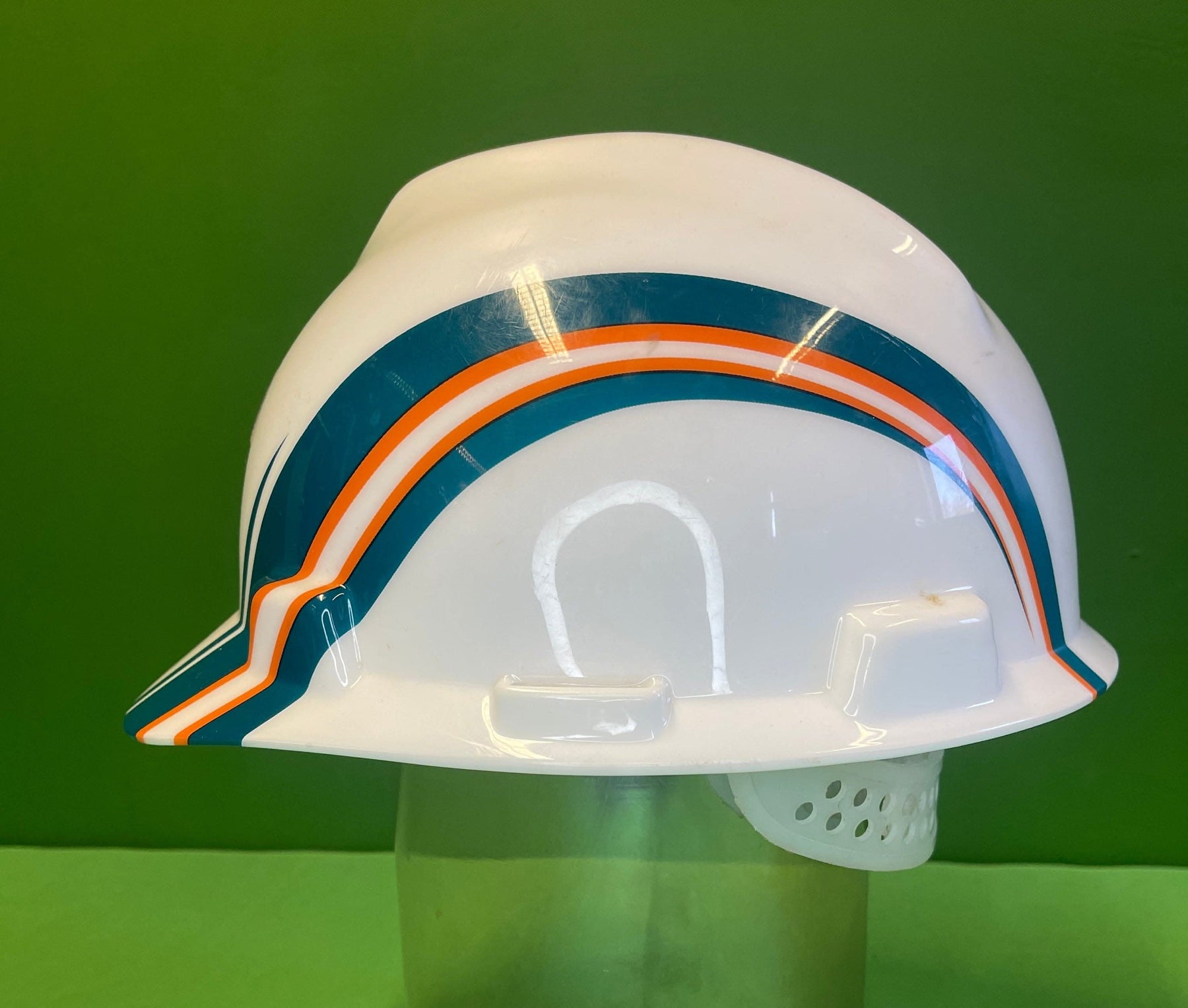 NFL Miami Dolphins MSA Certified Construction Hard Hat Size Medium