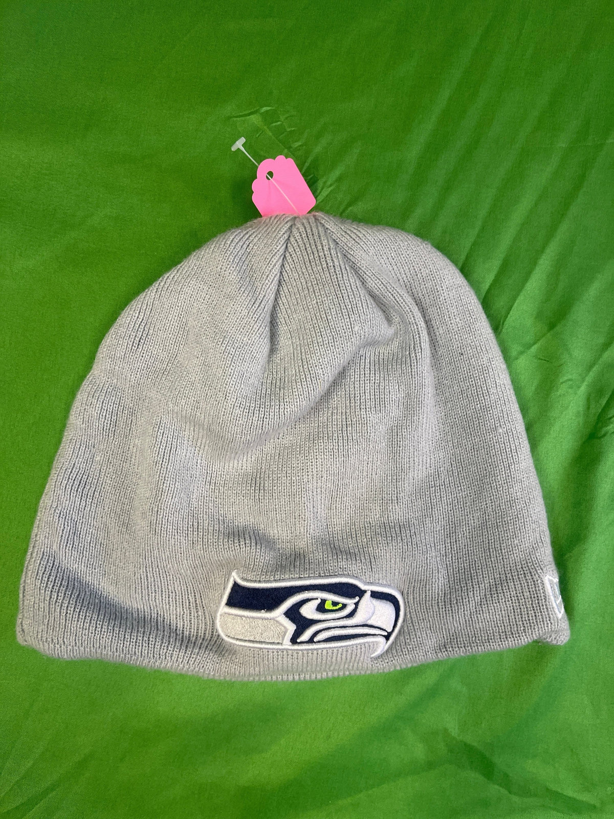 NFL Seattle Seahawks New Era Grey Woolly Hat Beanie OSFM