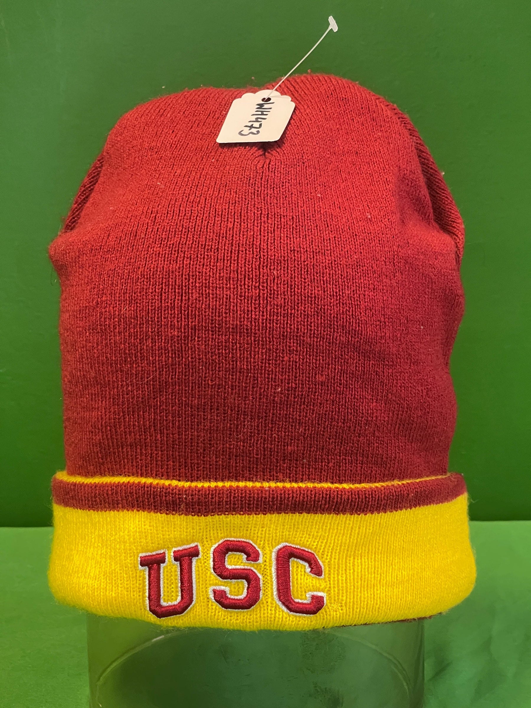 NCAA USC Trojans Red & Yellow Woolly Hat Beanie OSFM