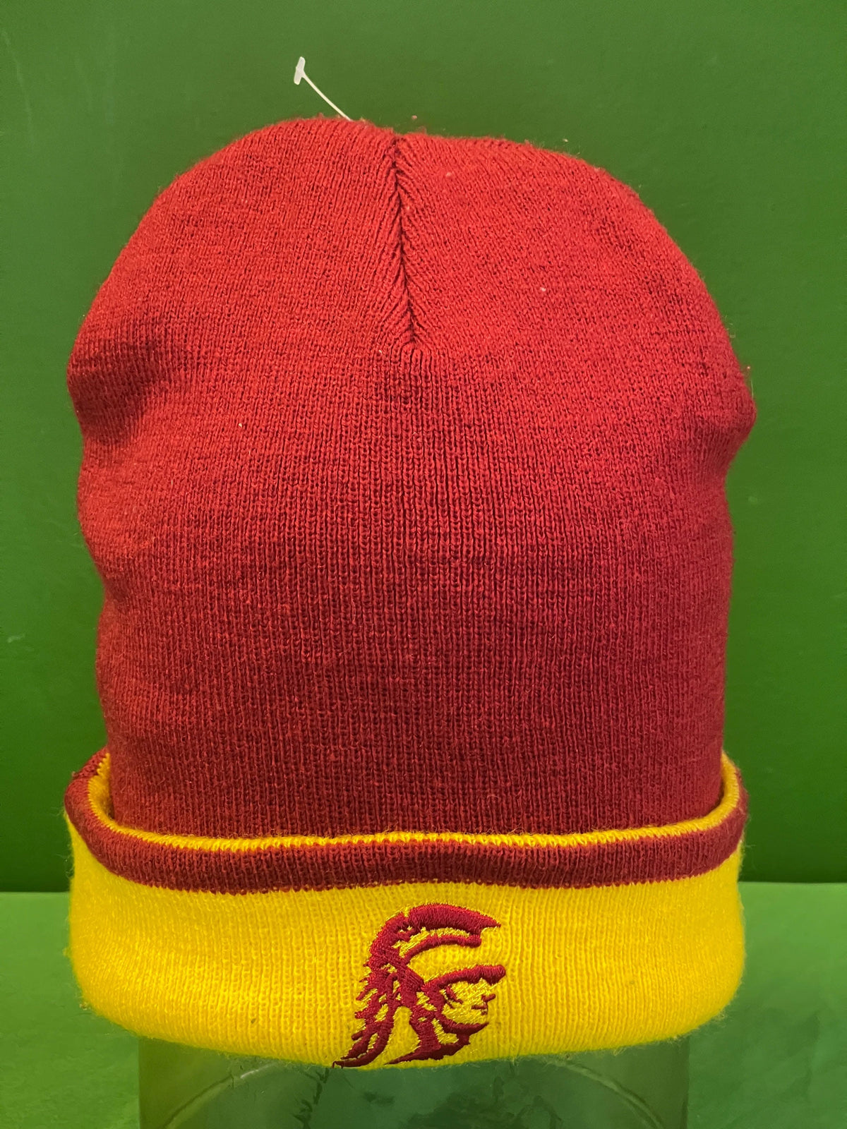 NCAA USC Trojans Red & Yellow Woolly Hat Beanie OSFM