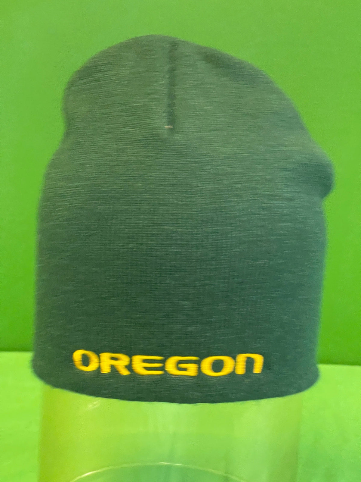 NCAA Oregon Ducks Green Woolly Hat Beanie OSFM