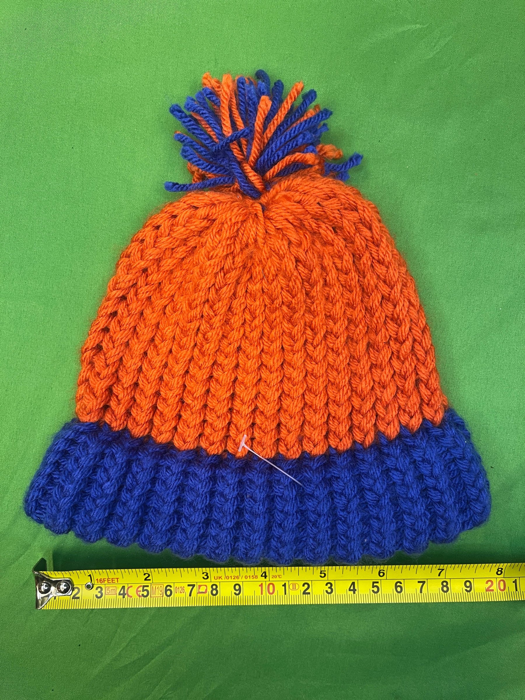 NFL Denver Broncos Handmade Baby Infant Hat 0-12 Months